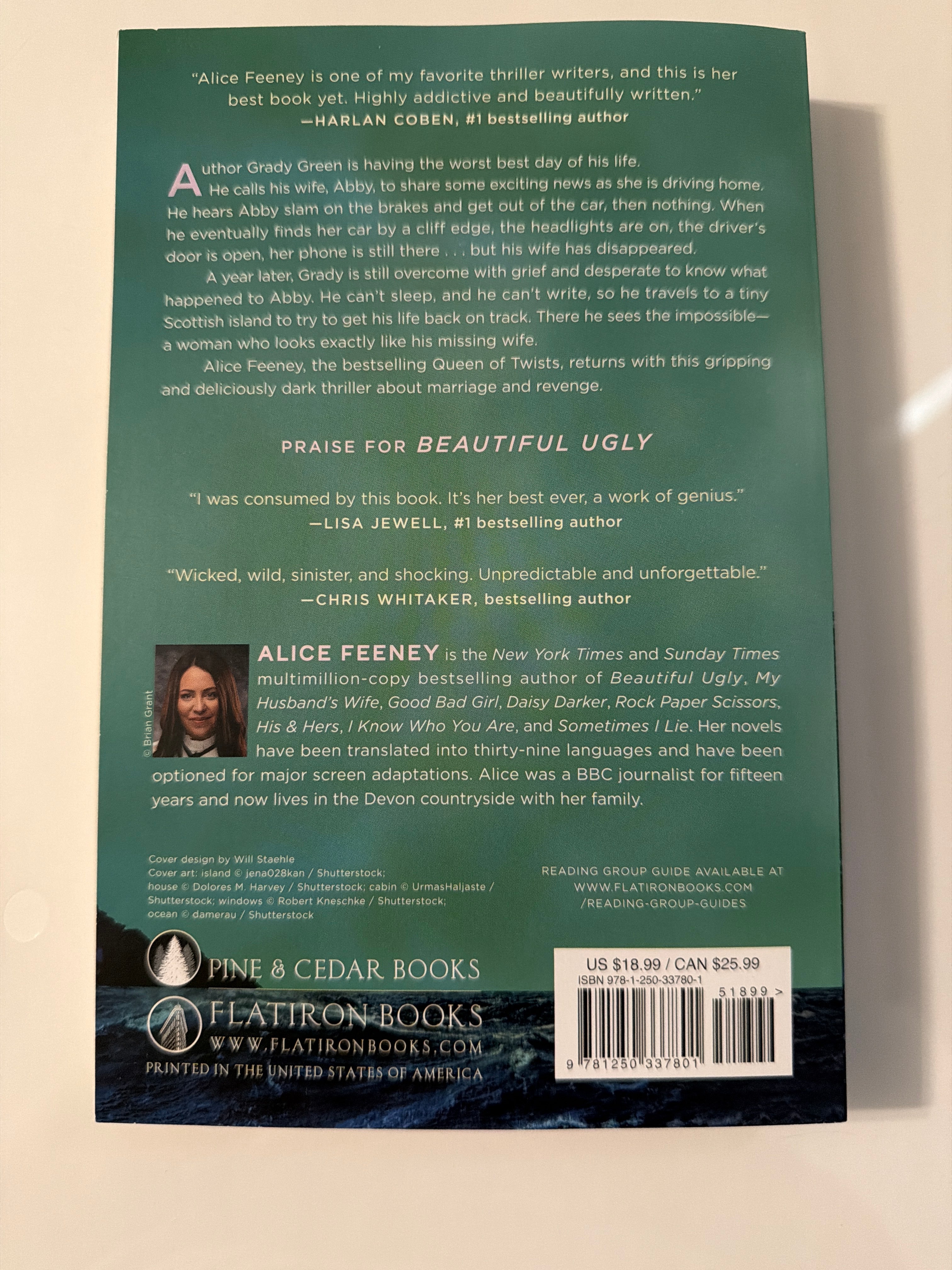 Beautiful Ugly by Alice Feeney