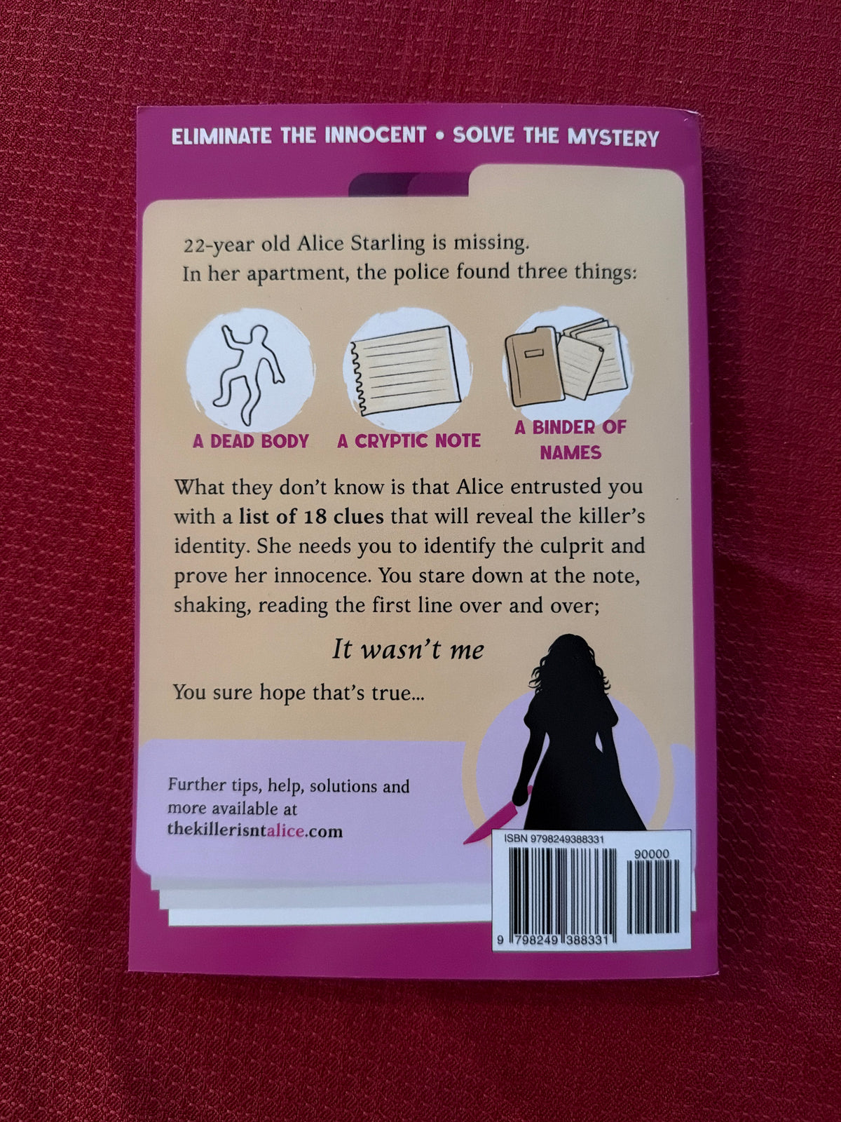 The Killer Isn't Alice by Iris Starling