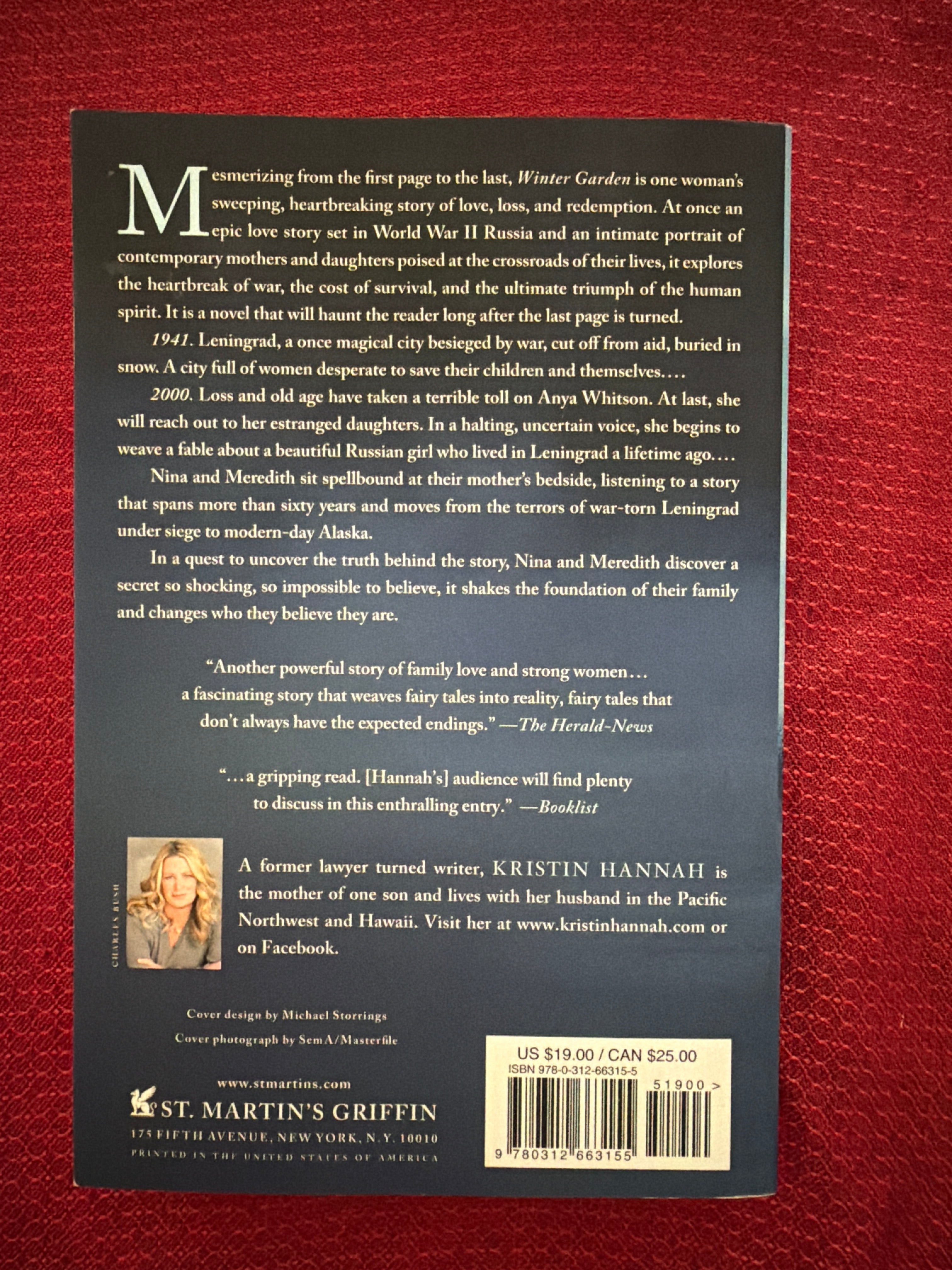 Winter Garden by Kristin Hannah
