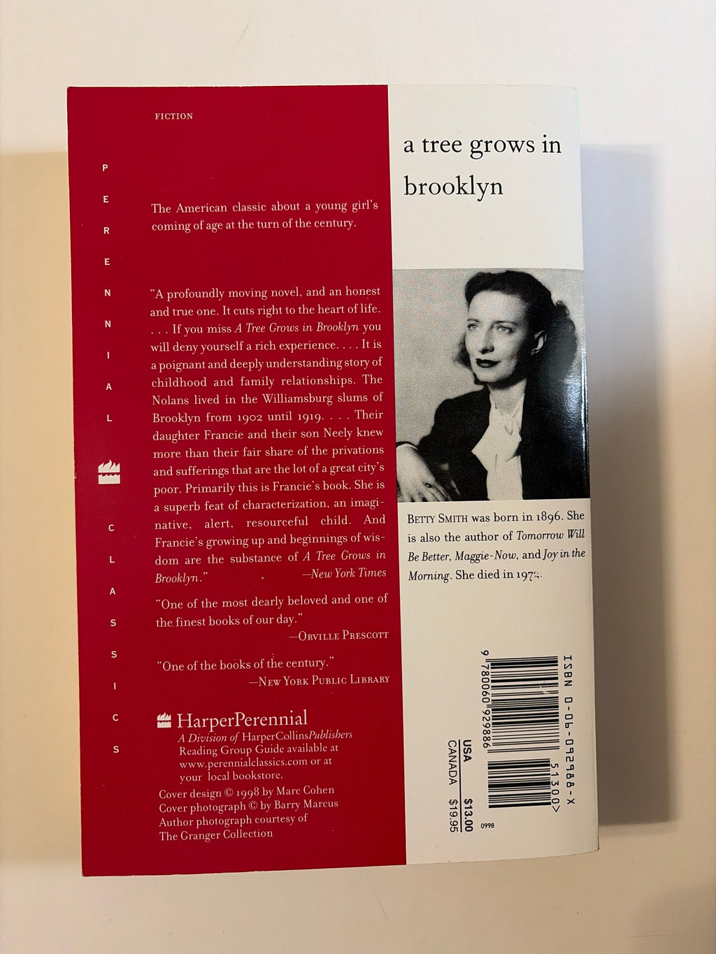 A Tree Grows in Brooklyn by Betty Smith