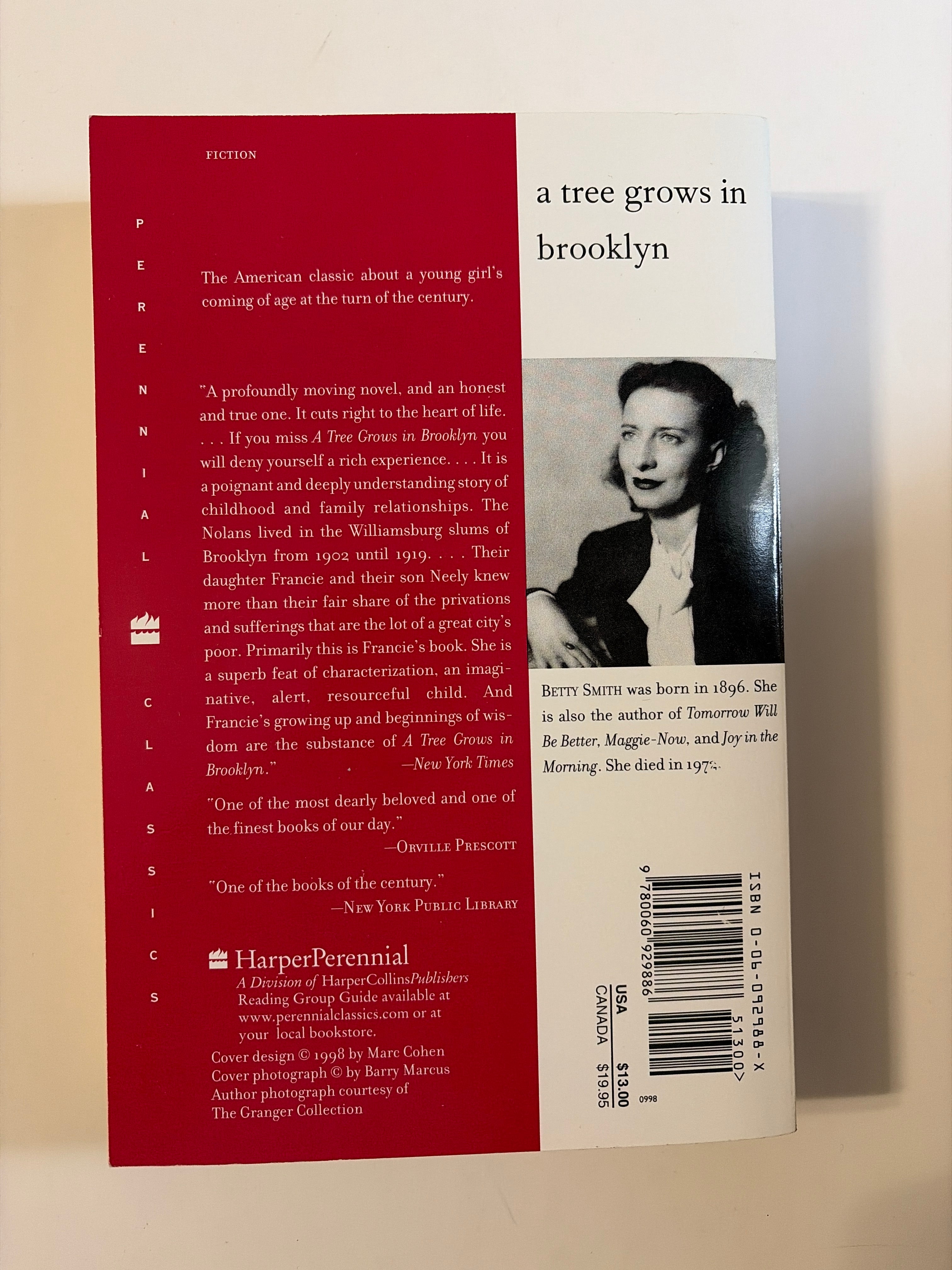 A Tree Grows in Brooklyn by Betty Smith
