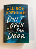 Don't Open the Door by Allison Brennan