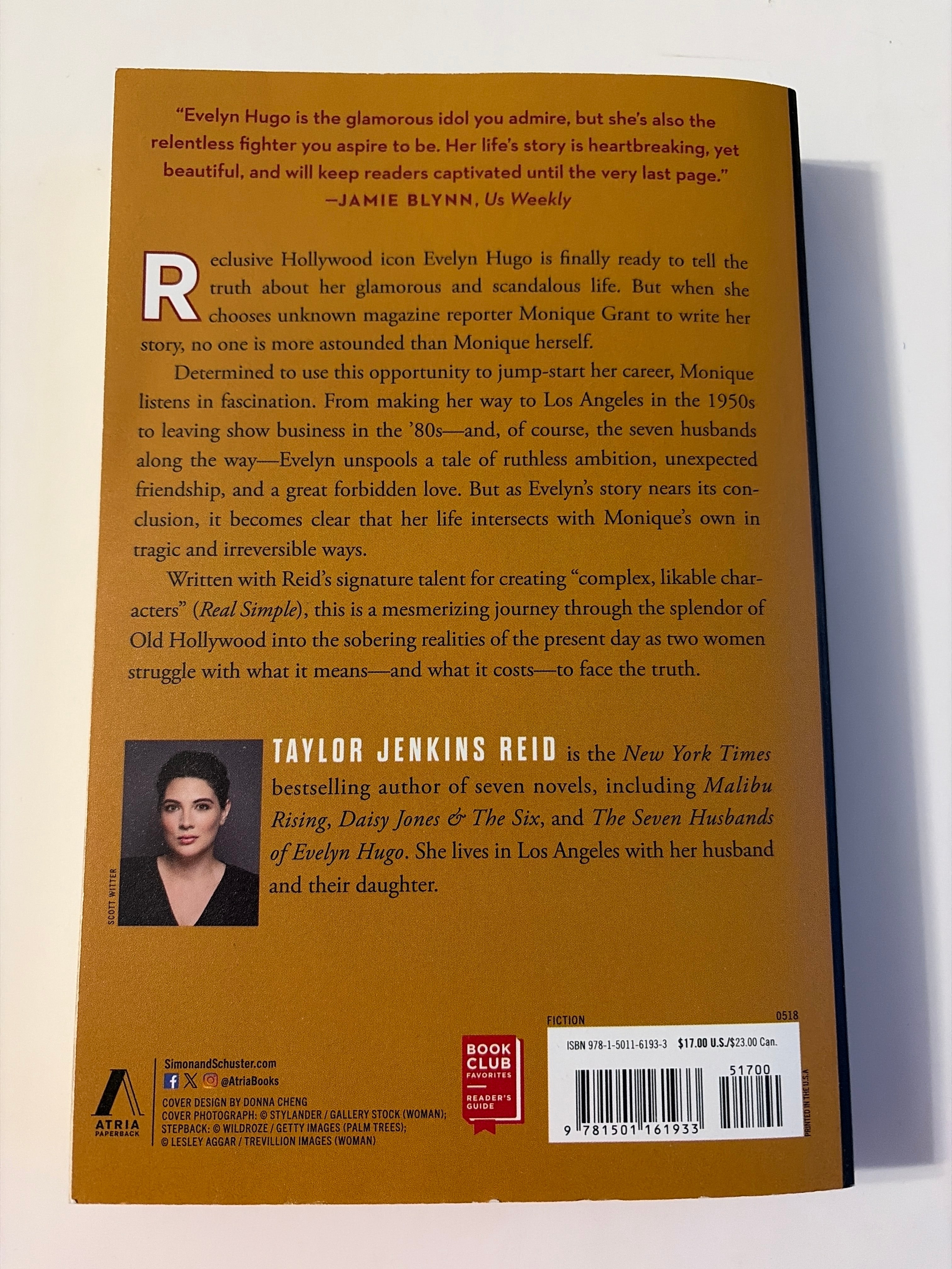 The Seven Husbands of Evelyn Hugo by Taylor Jenkins Reid