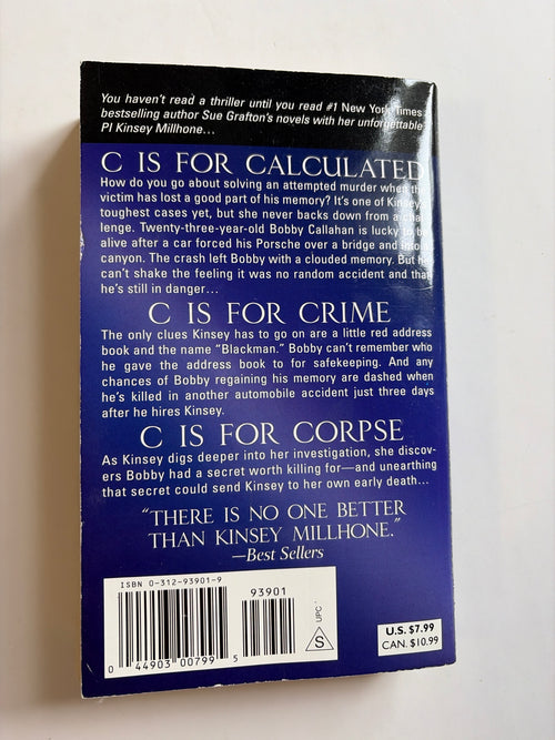 C is for Corpse by Sue Grafton
