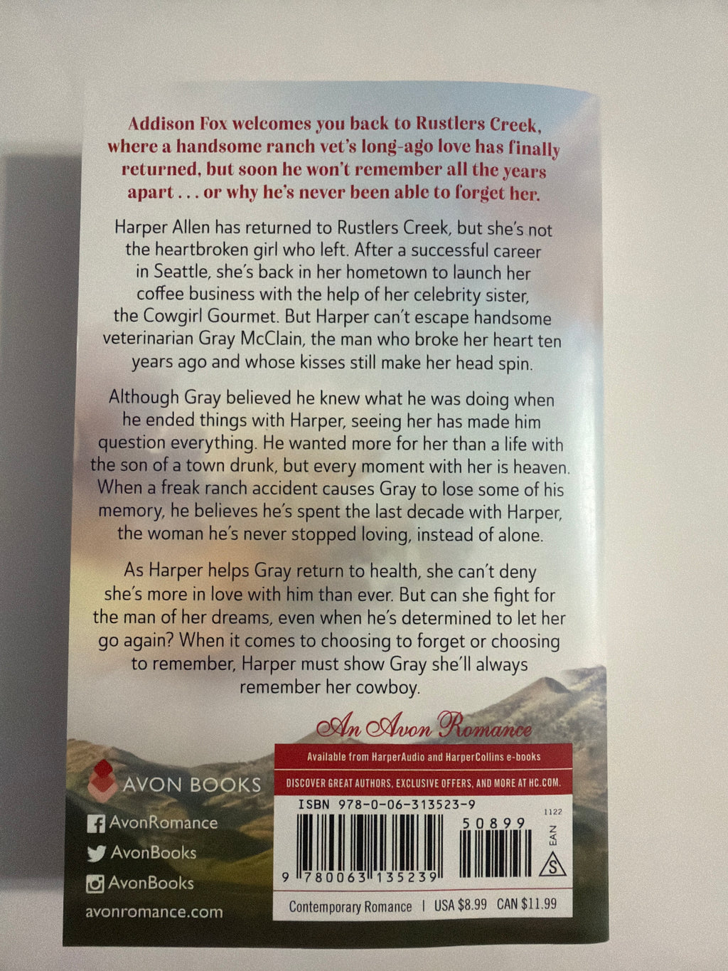 Forget me Not Cowboy by Addison Fox