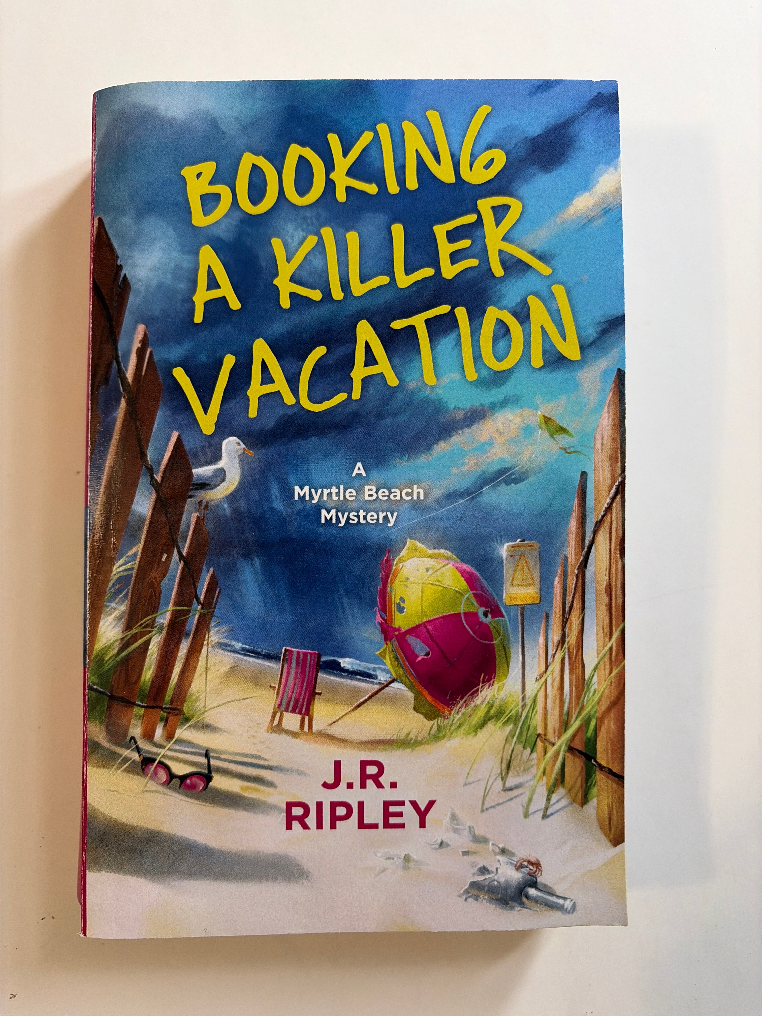 Booking a Killer Vacation by J.R. Ripley