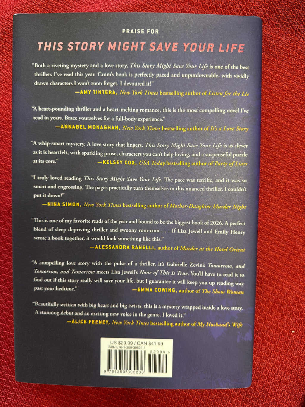 This Story Might Save Your Life by Tiffany Crum