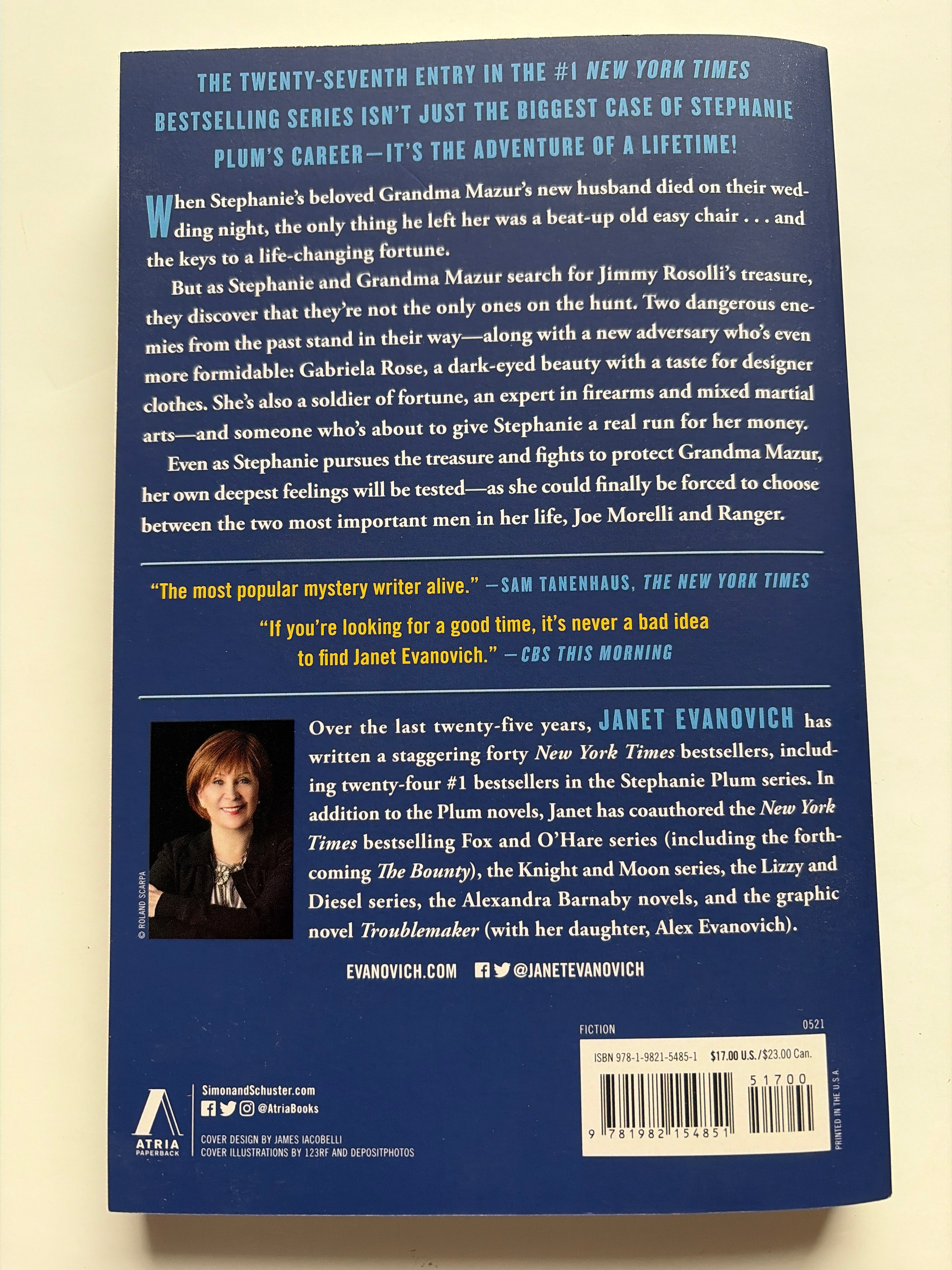 Fortune and Glory Tantalizing Twenty-Seven by Janet Evanovich