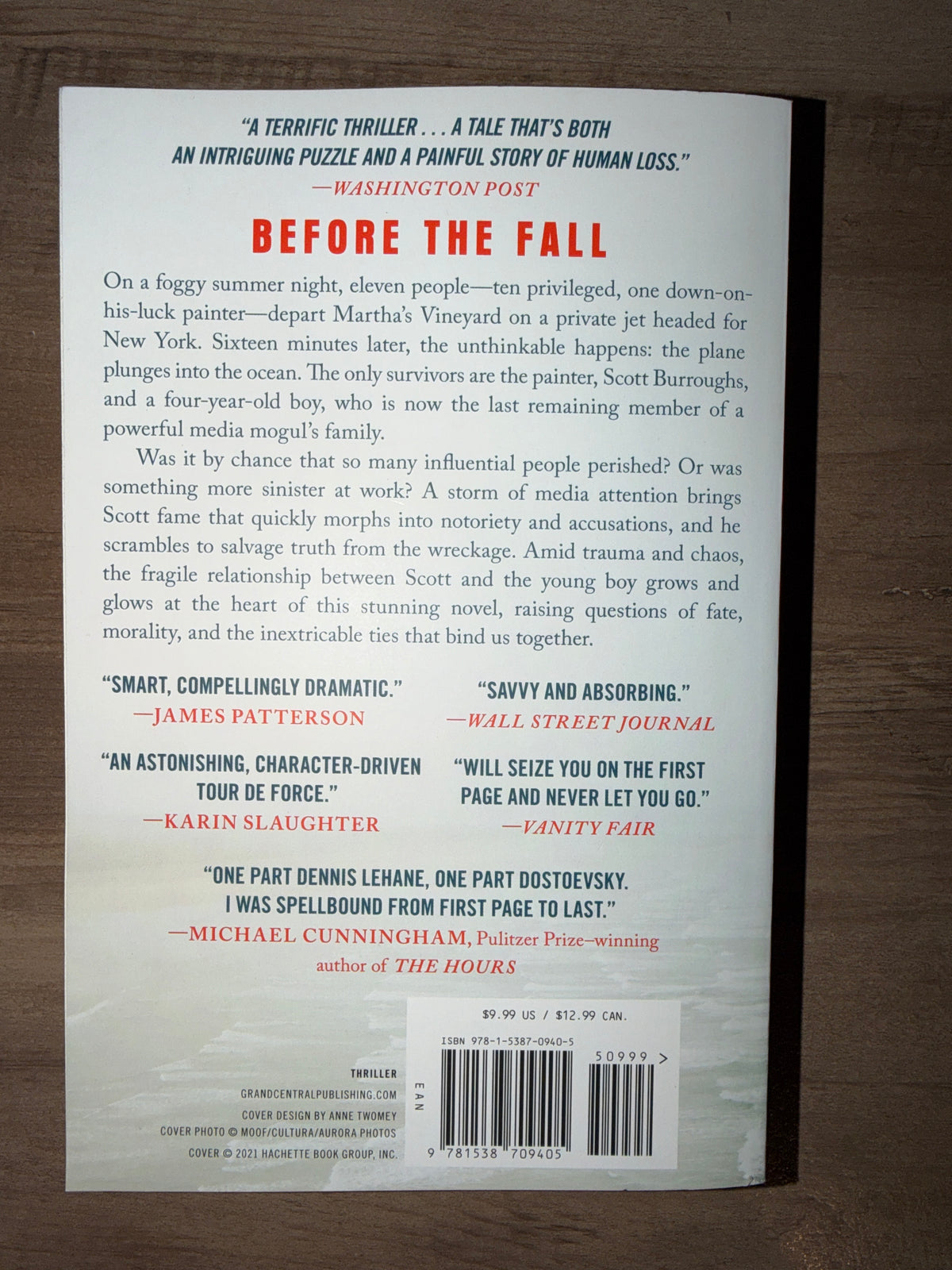 Before The Fall by Noah Hawley