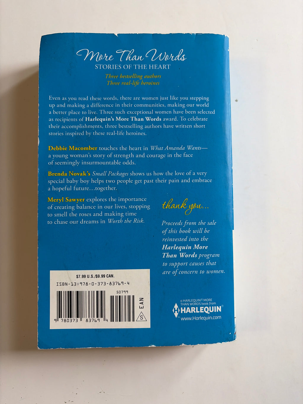 More than Words Stories of the Heart by Debbie Macomber
