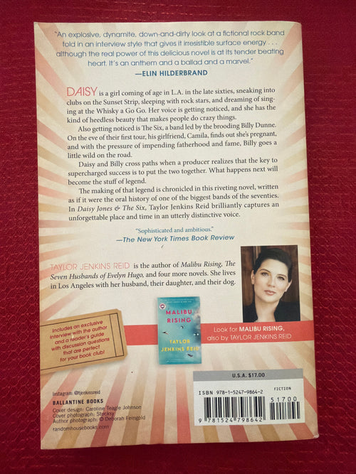 Daisy Jones & The Six by Taylor Jenkins Reid