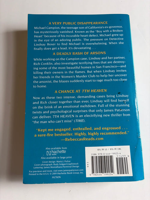 7th Heaven by James Patterson & Maxine Paetro