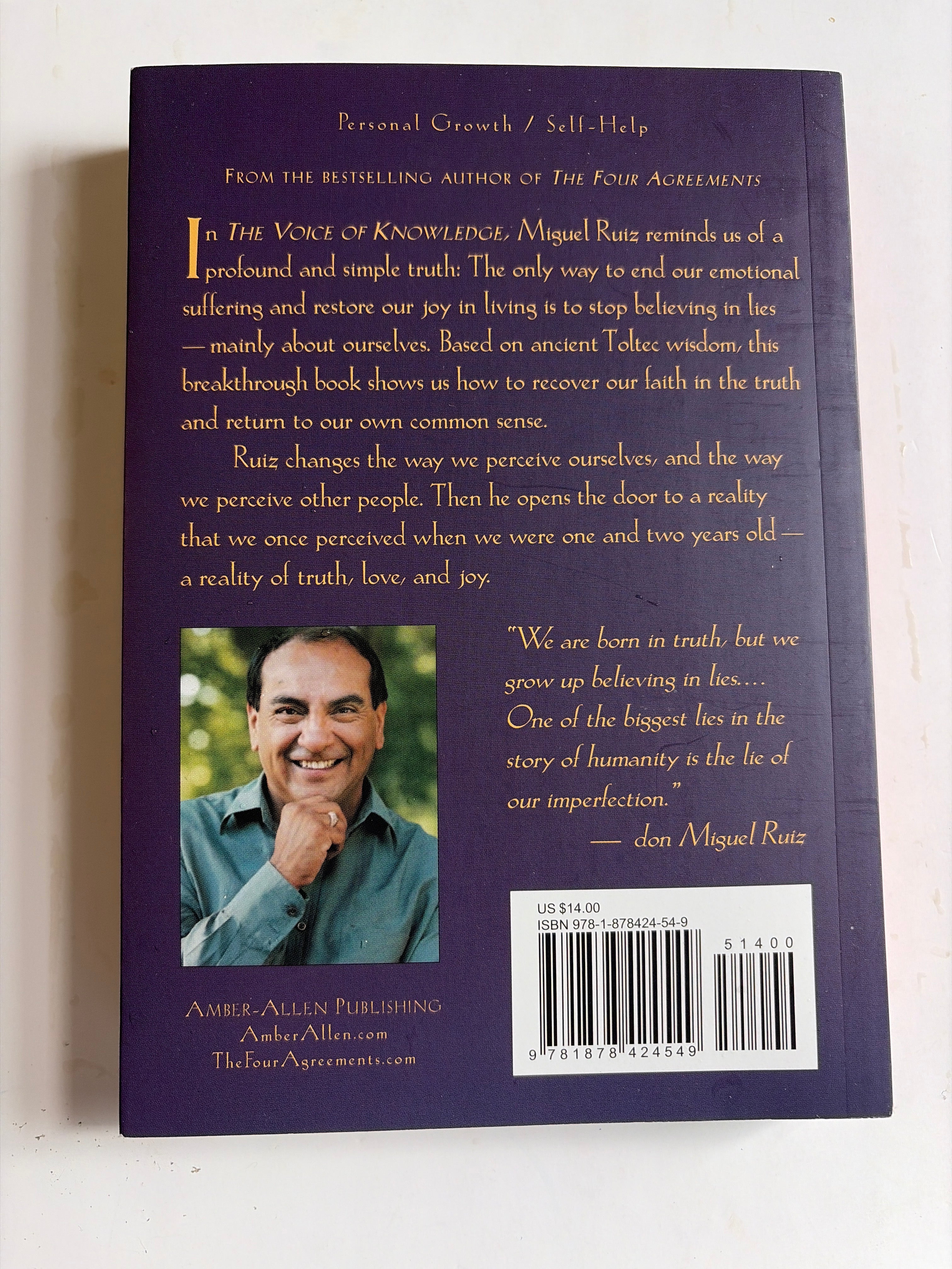 The Voice of Knowledge by Don Miguel Ruiz