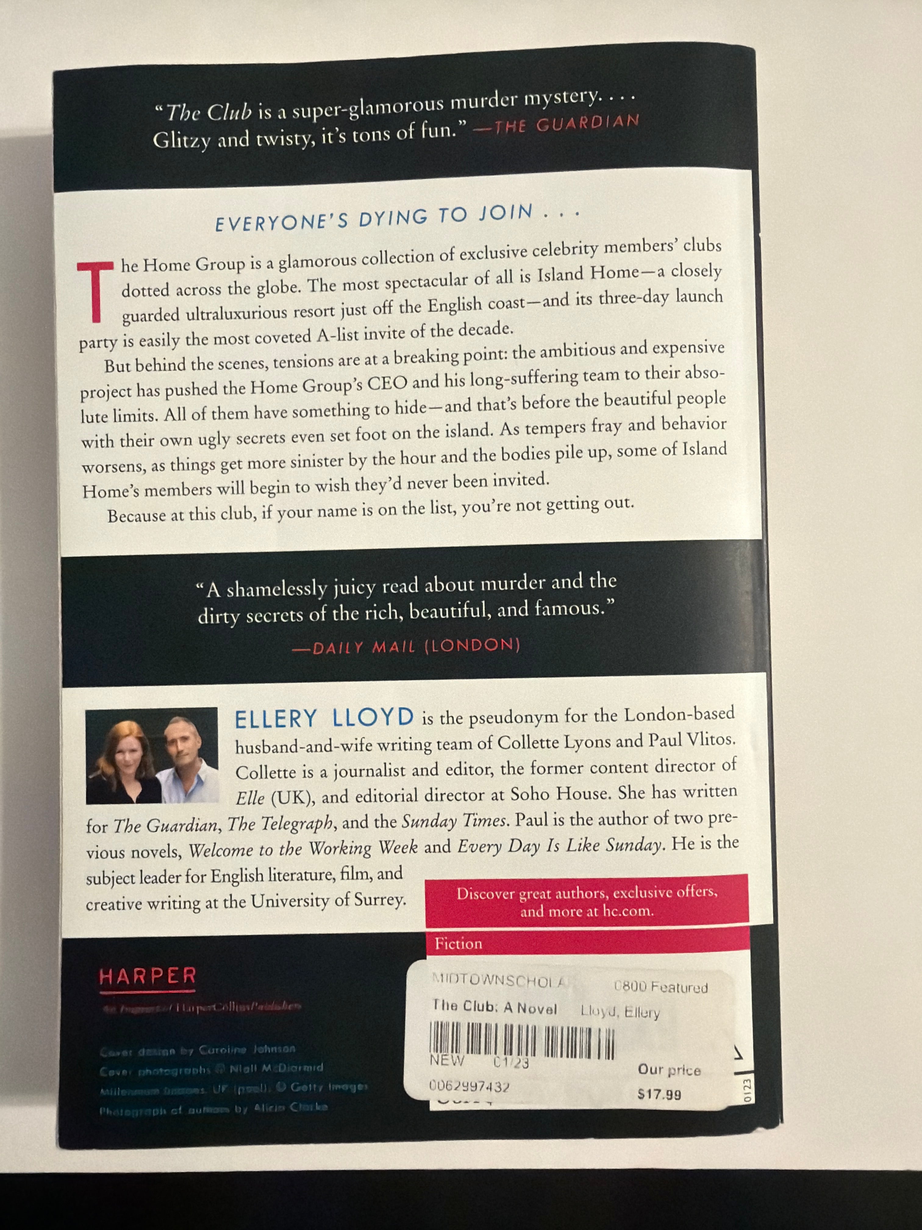 The Club by Ellery Lloyd