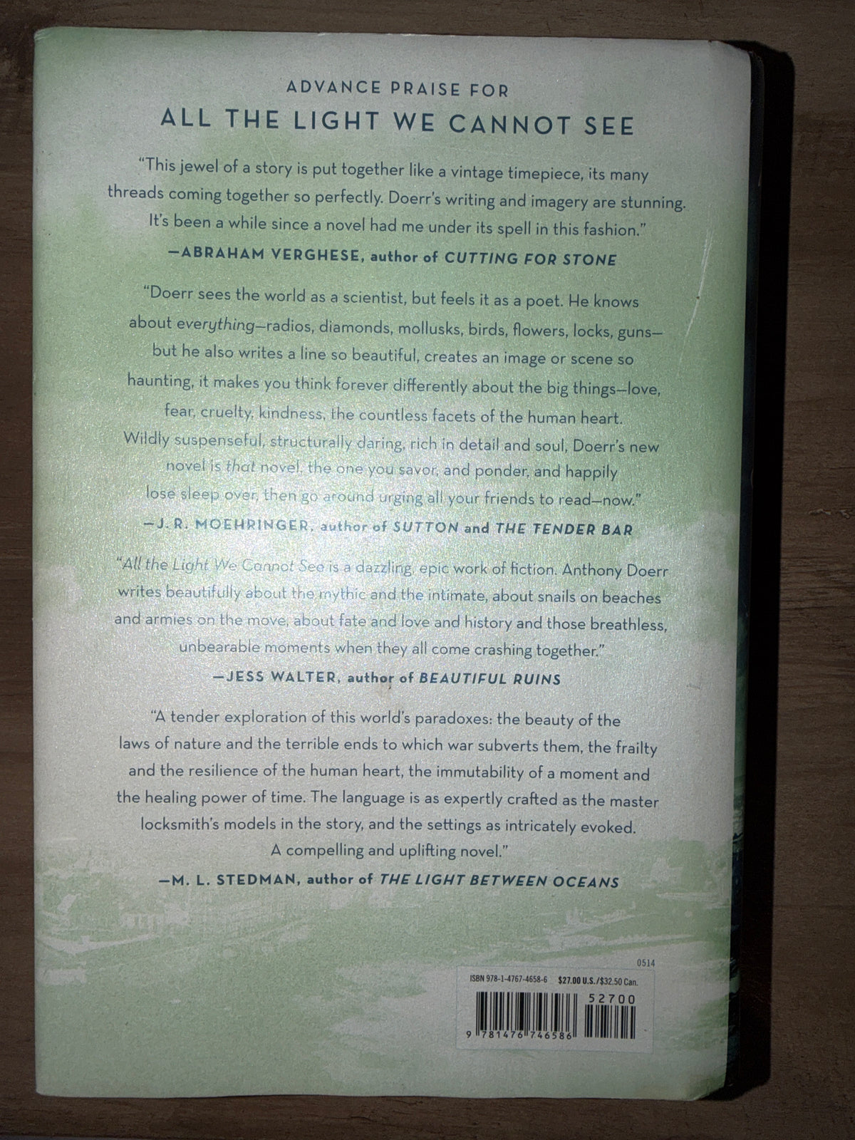All the Light We Cannot See by Anthony Doerr