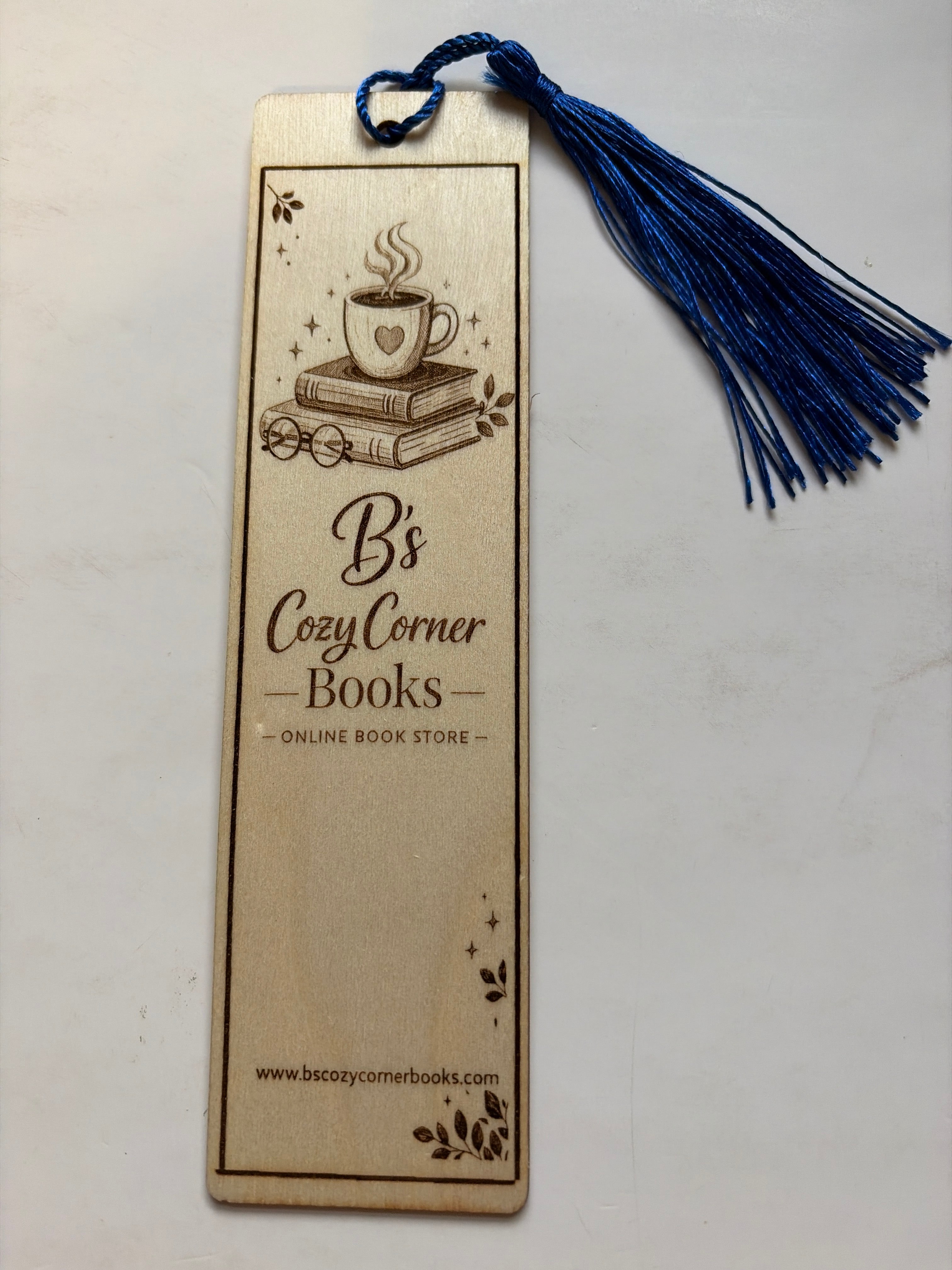 Wooden Engraved Bookmarks (with Border)