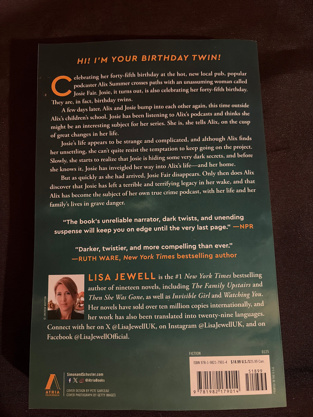 None of This is True by Lisa Jewell