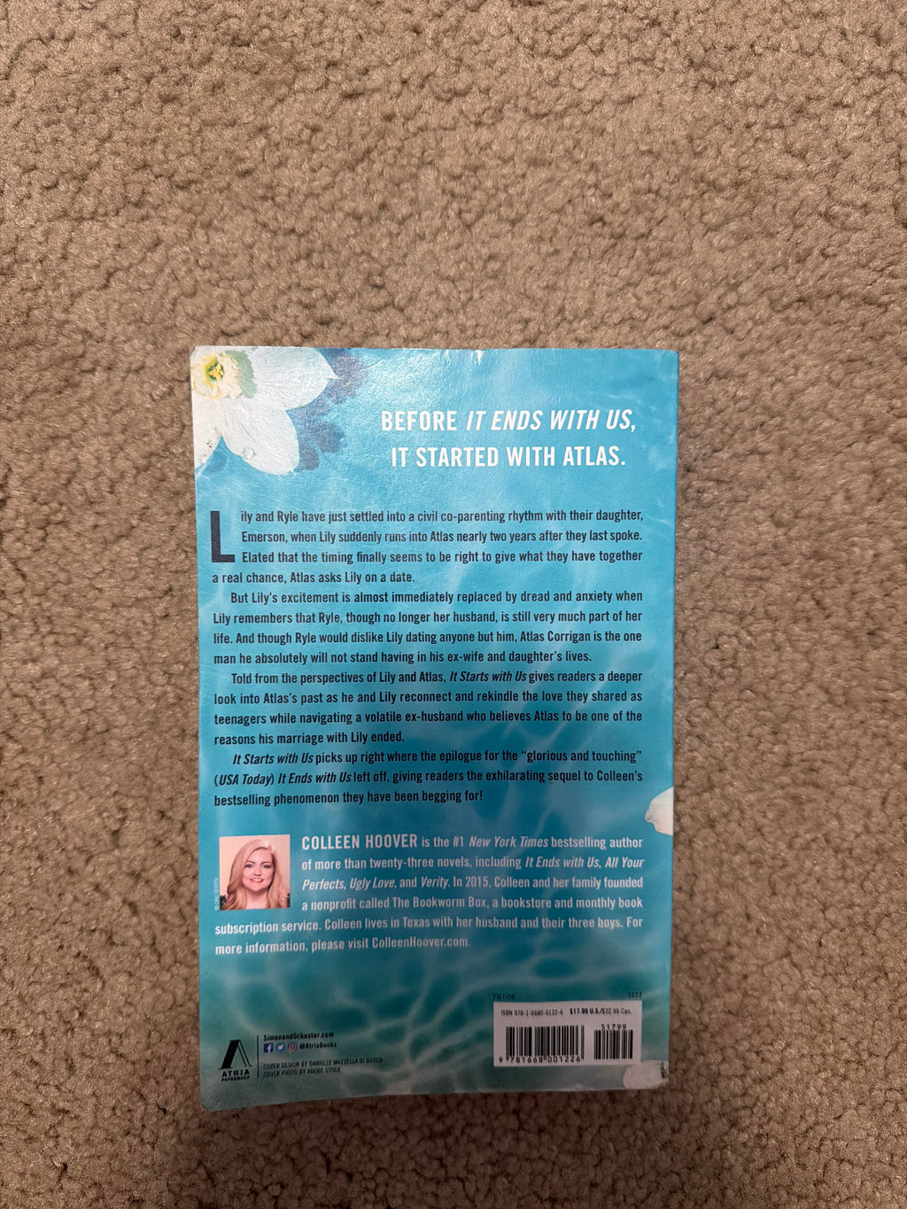 It Starts With Us by Colleen Hoover