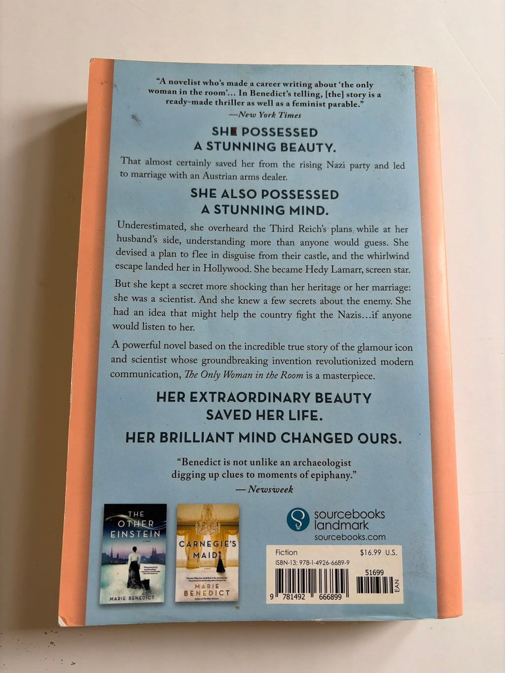 The Only Woman in the Room by Marie Benedict