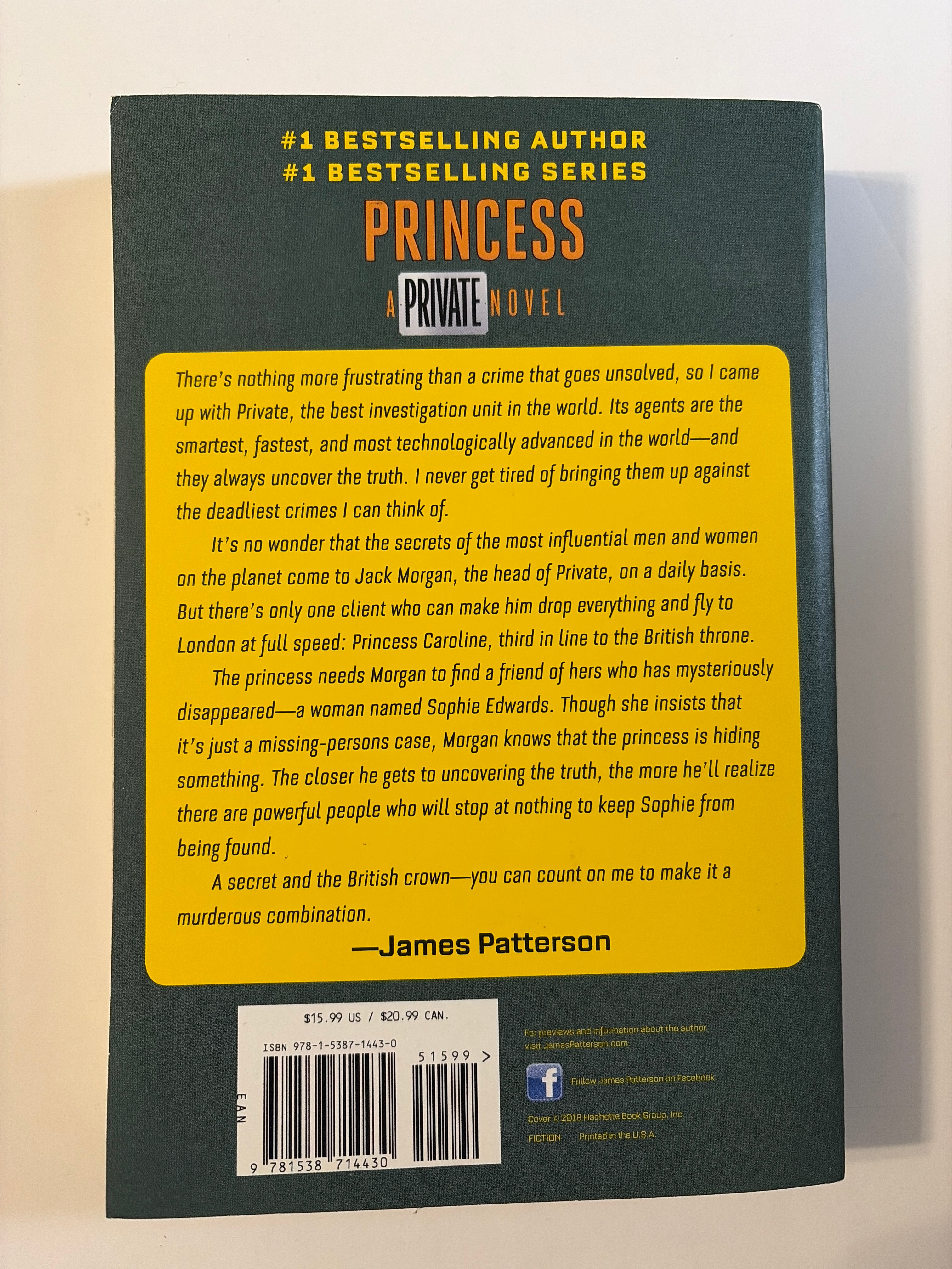 Princess by James Patterson & Rees Jones
