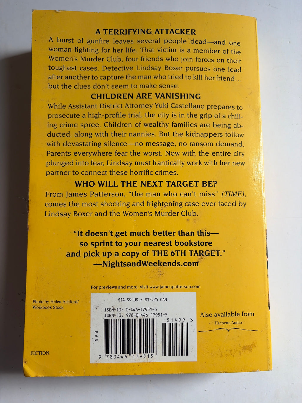 The 6th Target by James Patterson