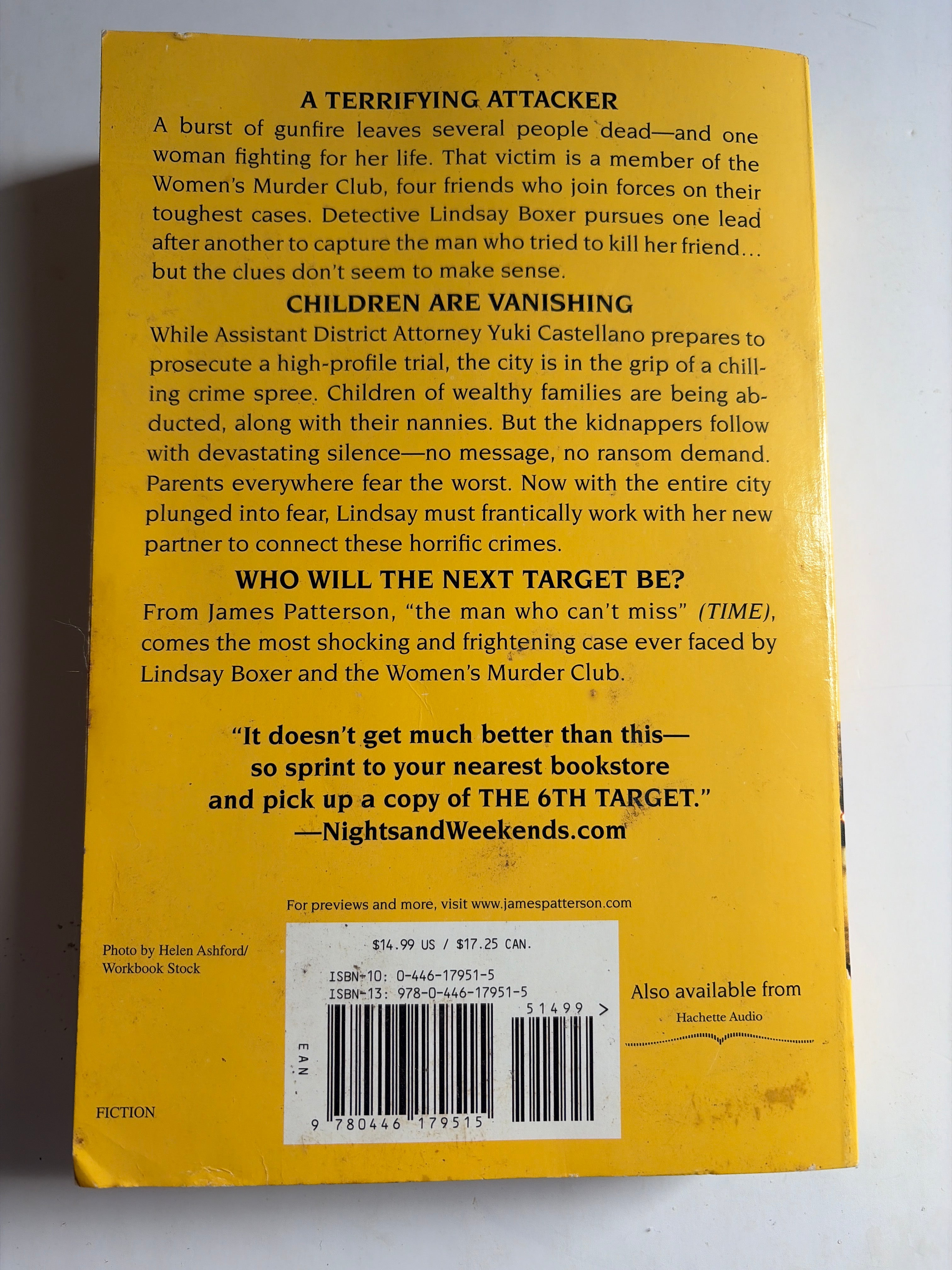 The 6th Target by James Patterson