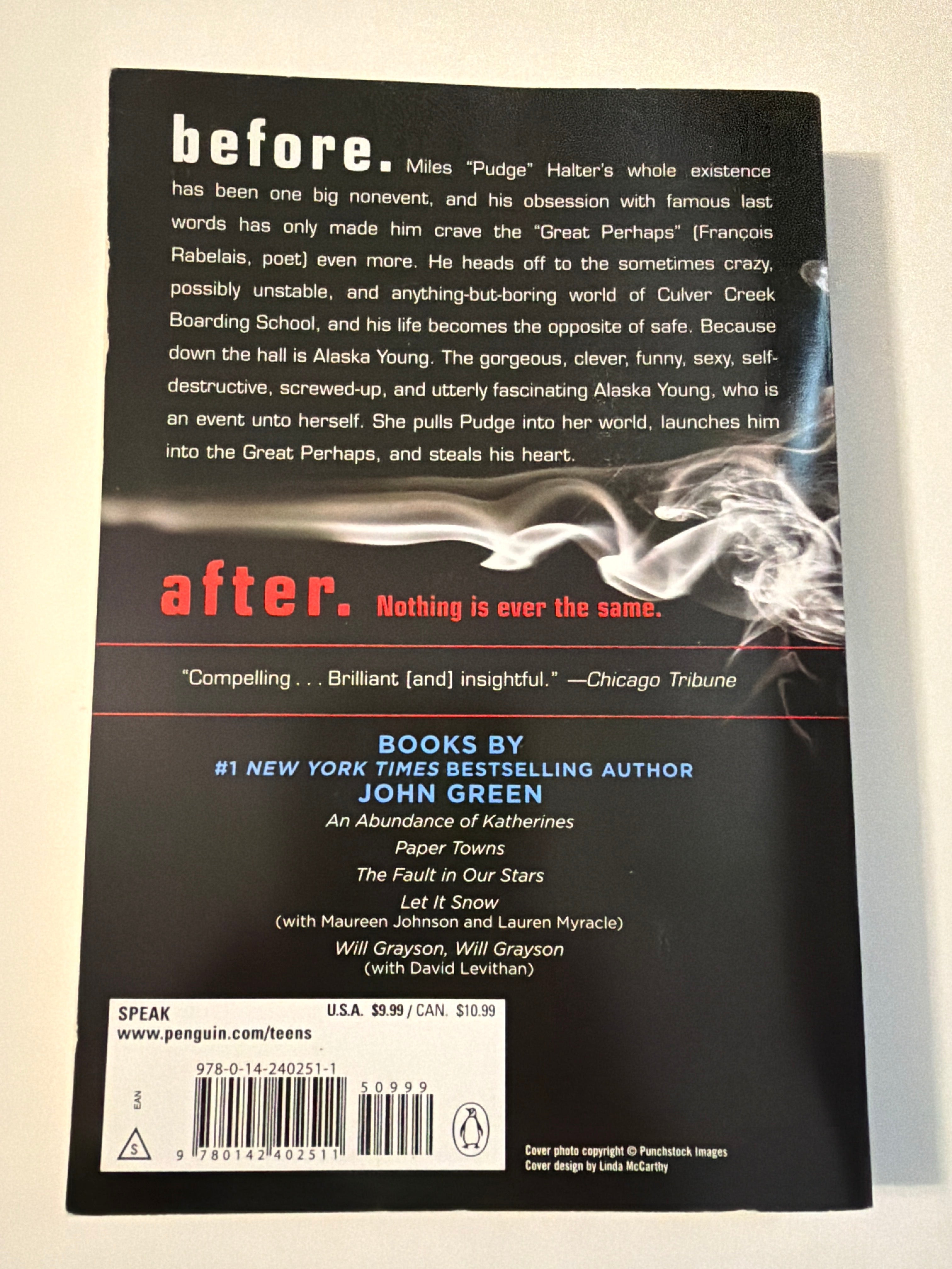 Looking for Alaska by John Green