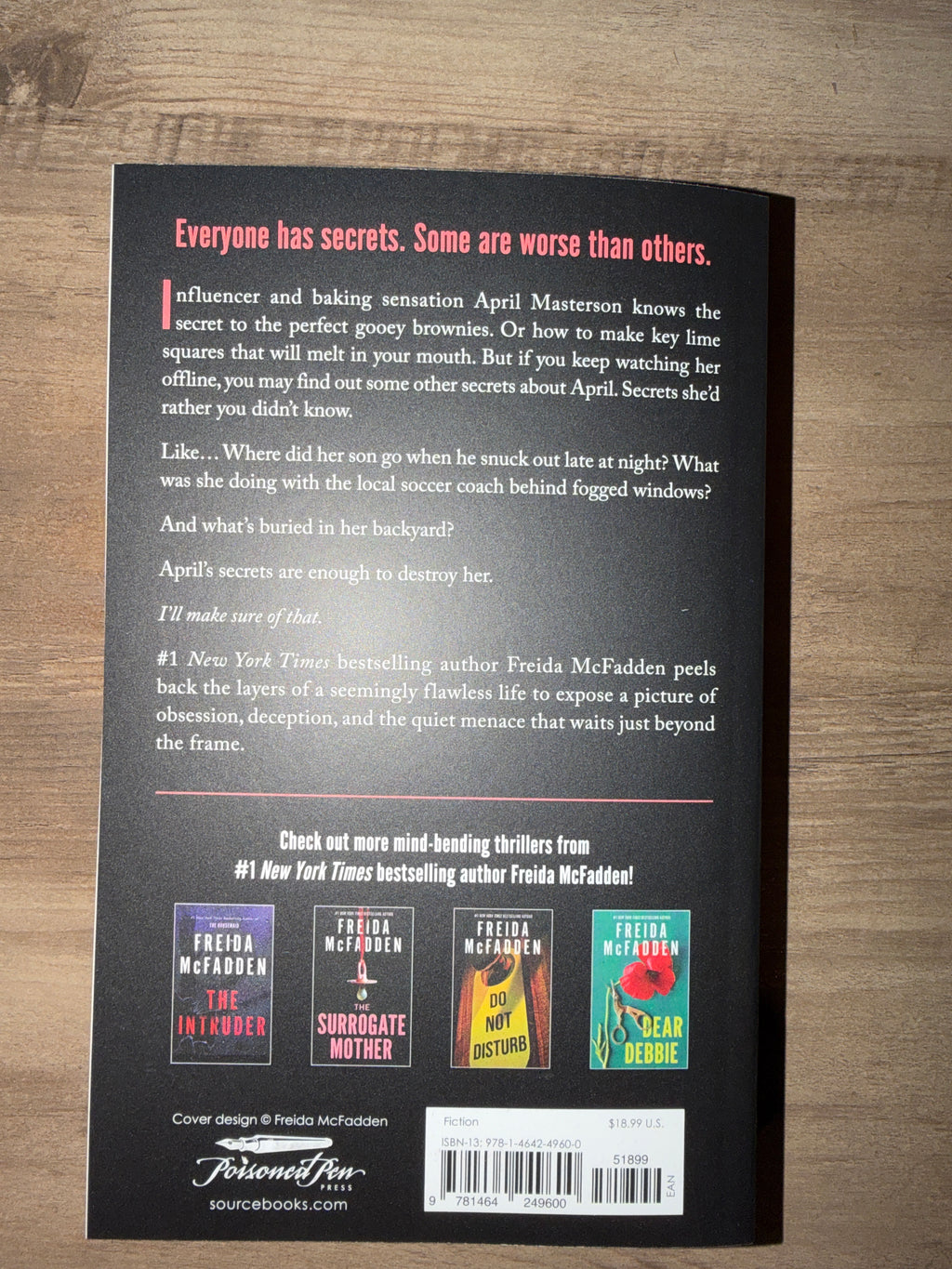 Want to Know a Secret by Freida McFadden