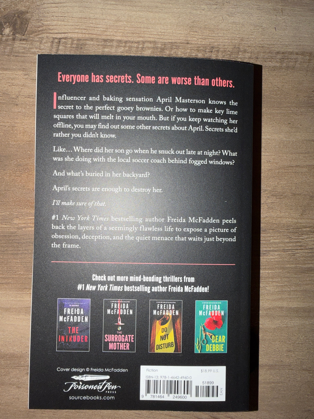 Want to Know a Secret by Freida McFadden
