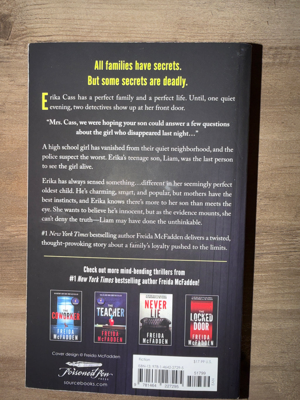 The Perfect Son by Freida McFadden