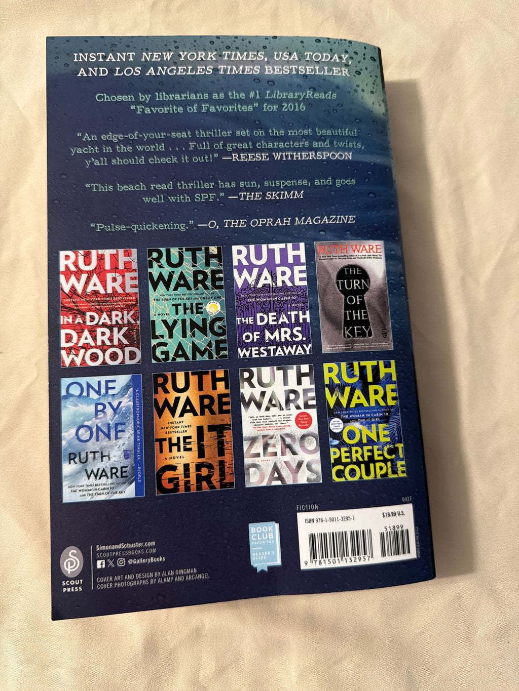 The Woman in Cabin 10 by Ruth Ware
