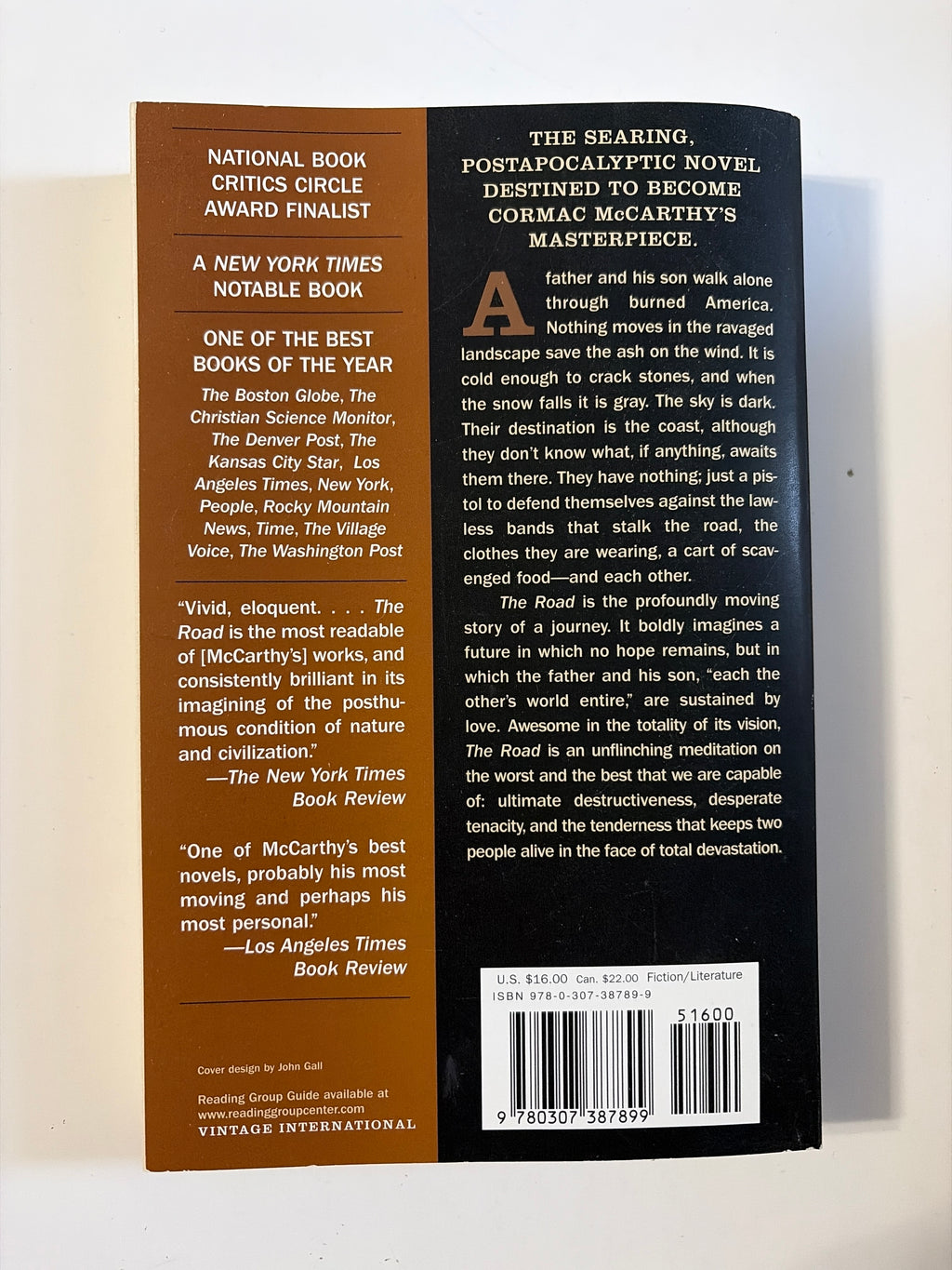The Road by Cormac McCarthy