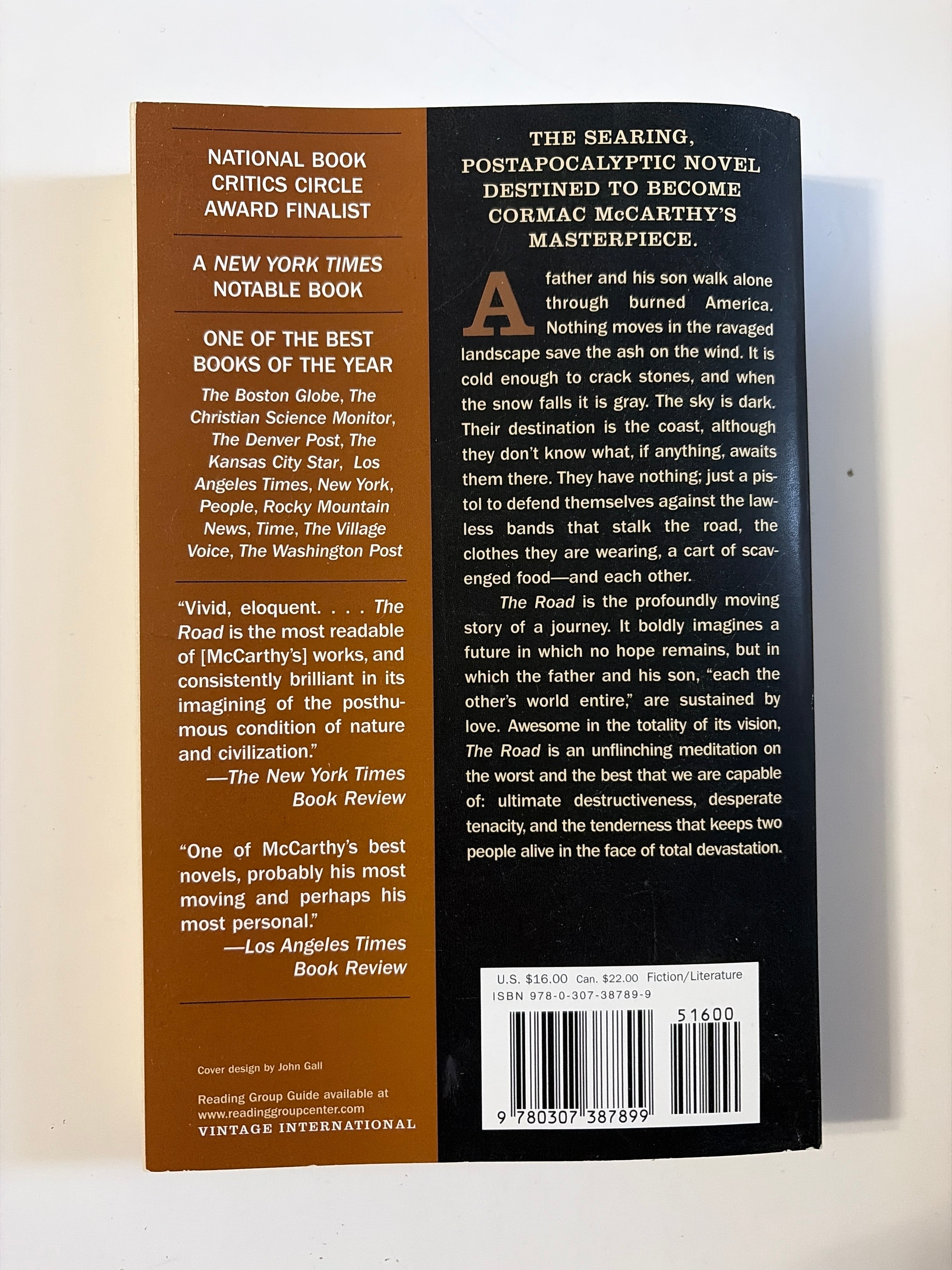 The Road by Cormac McCarthy