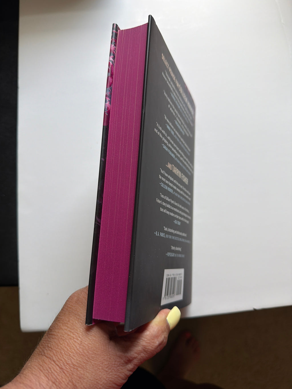 Never Never by Colleen Hoover (Collector's Edition, Spryd edge)
