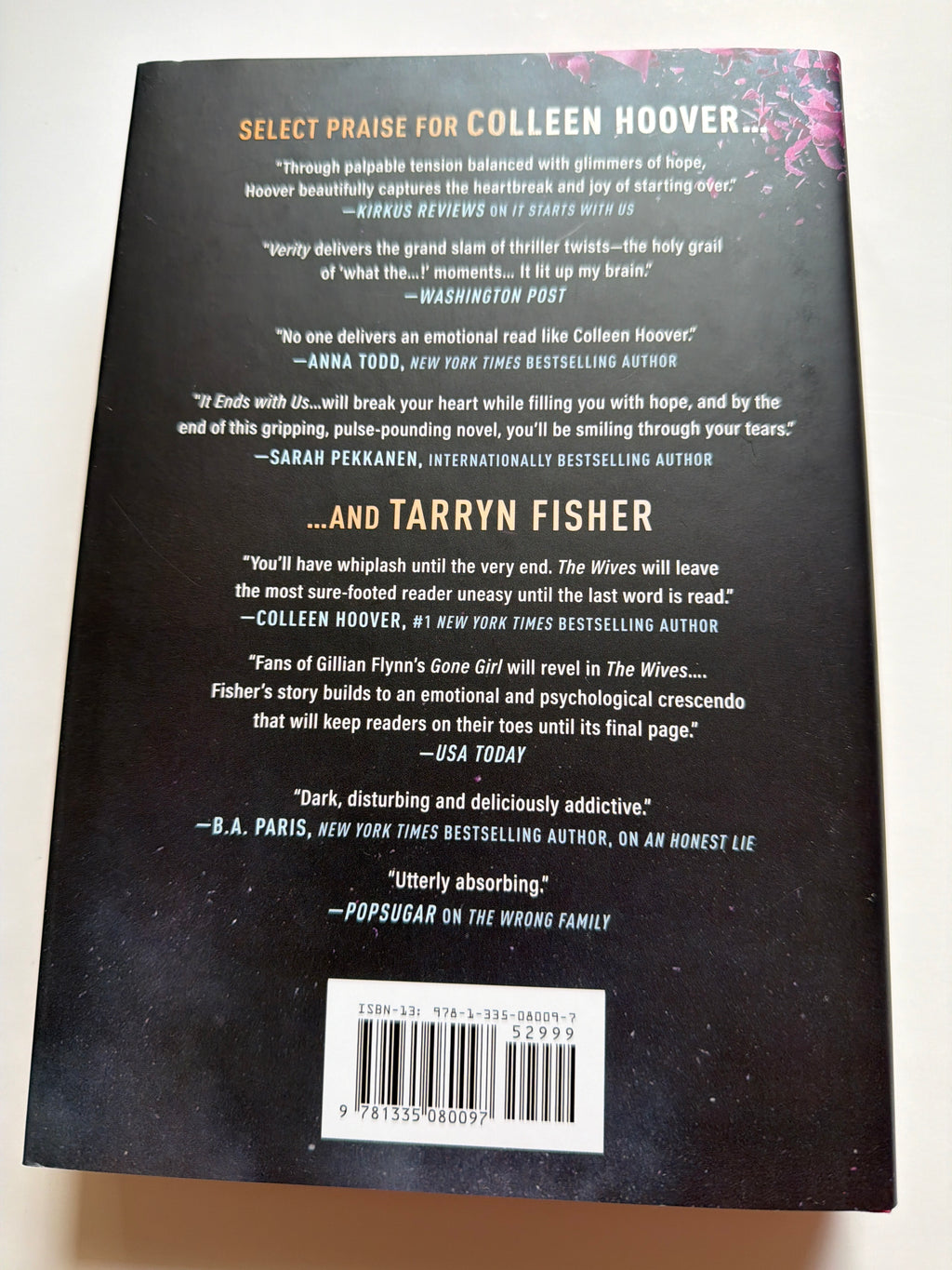 Never Never by Colleen Hoover (Collector's Edition, Spryd edge)