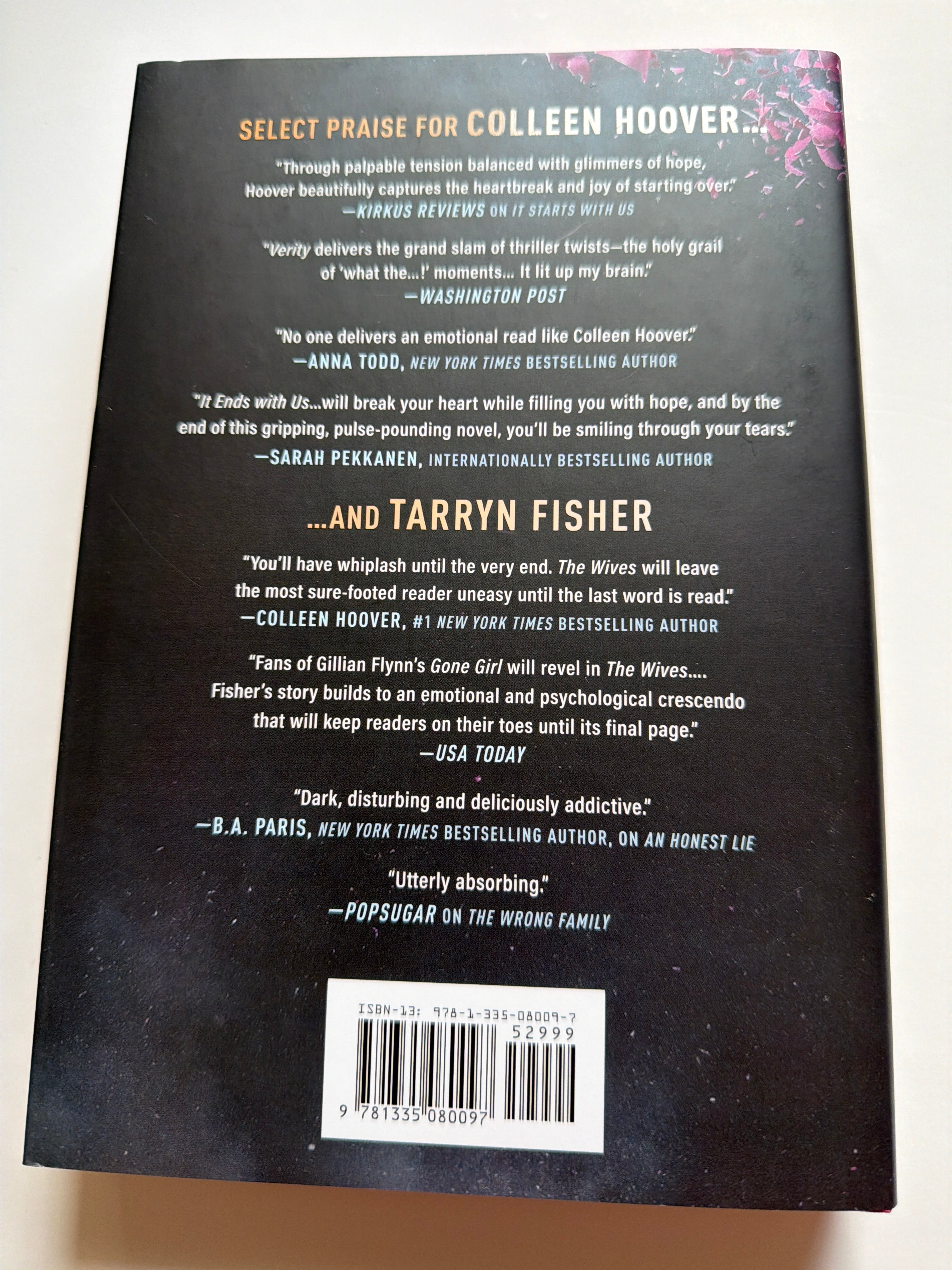 Never Never by Colleen Hoover (Collector's Edition, Spryd edge)