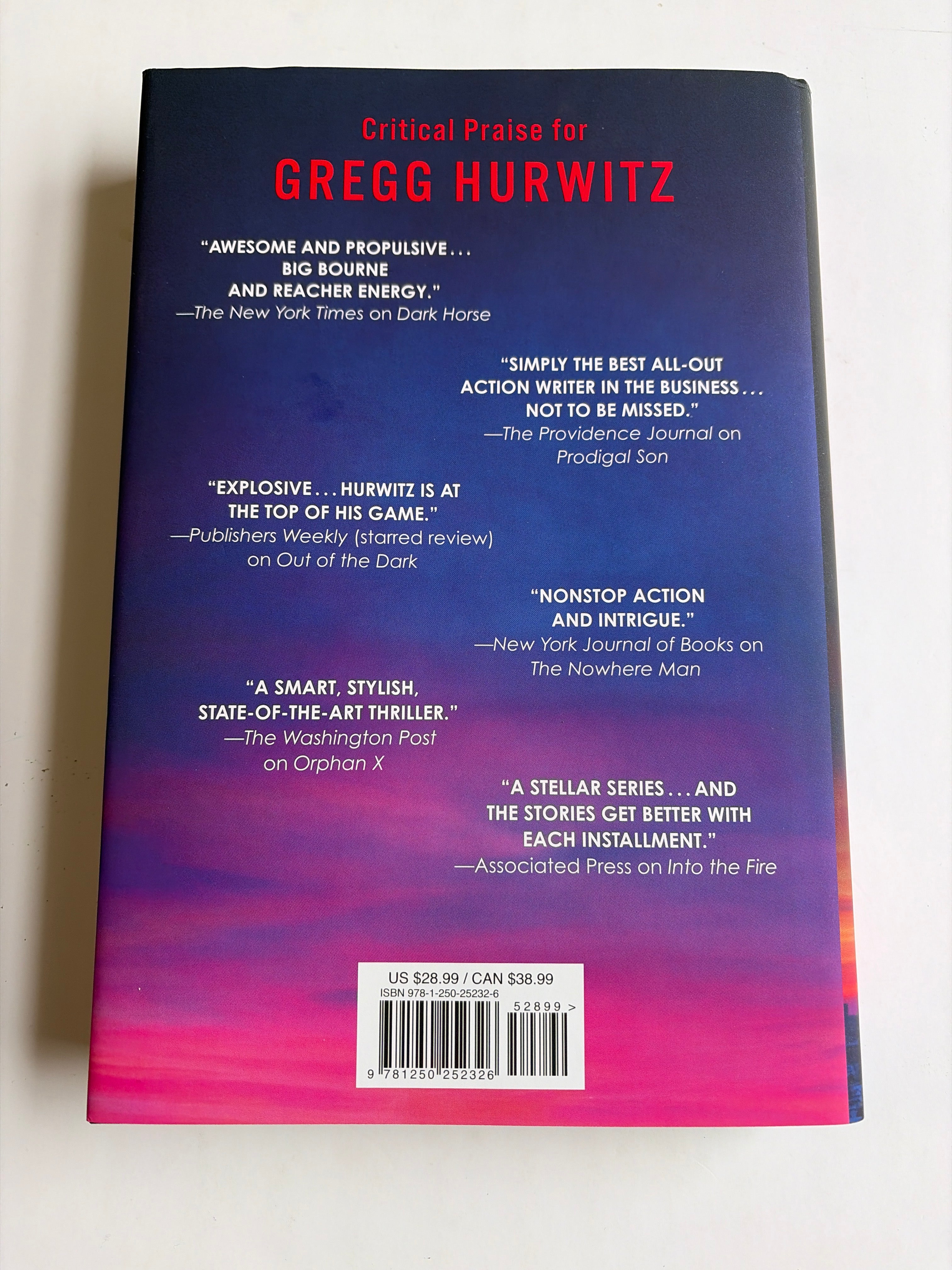 The Last Orphan by Gregg Hurwitz