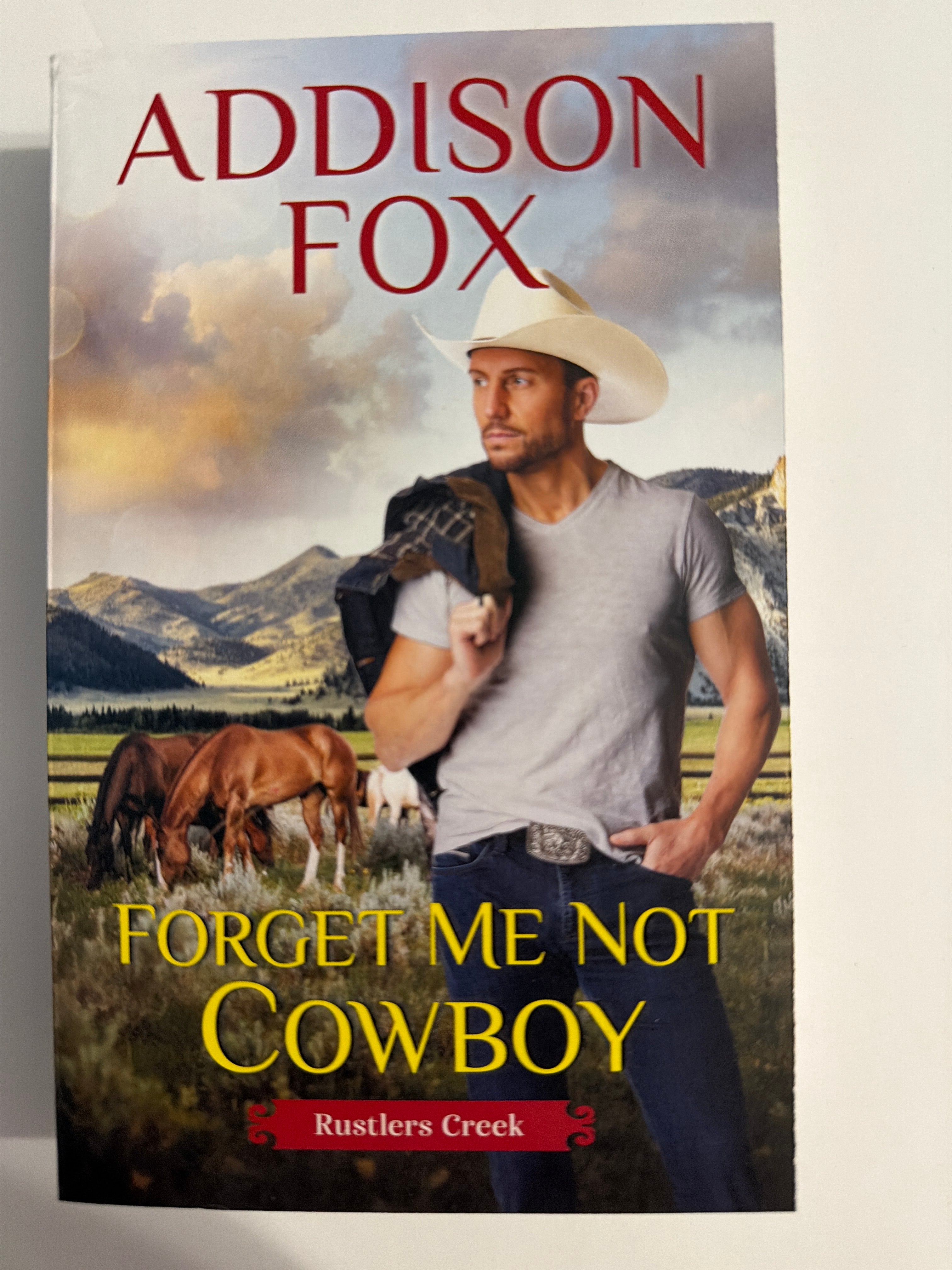 Forget me Not Cowboy by Addison Fox