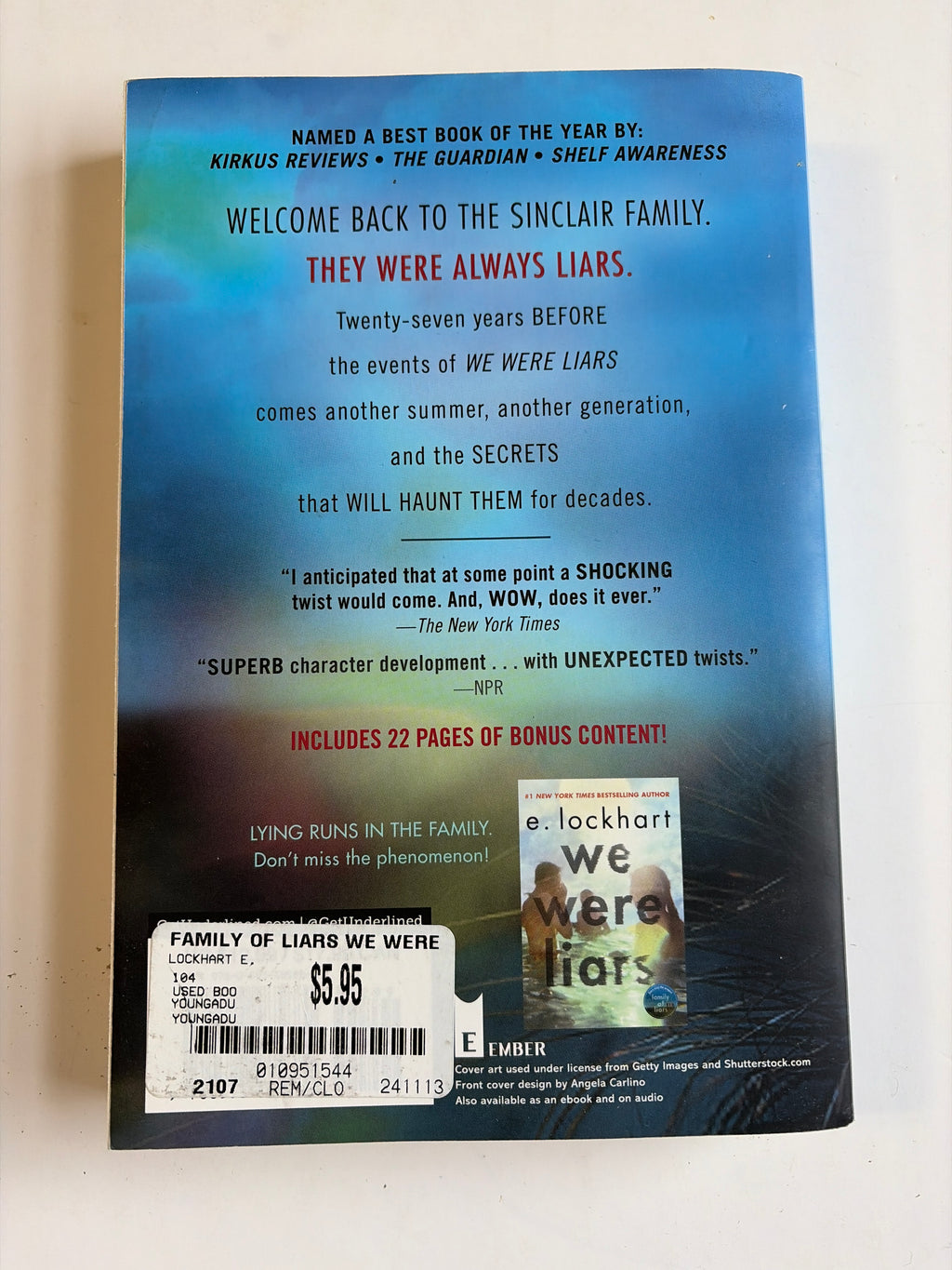 Family of Liars by E. Lockhart