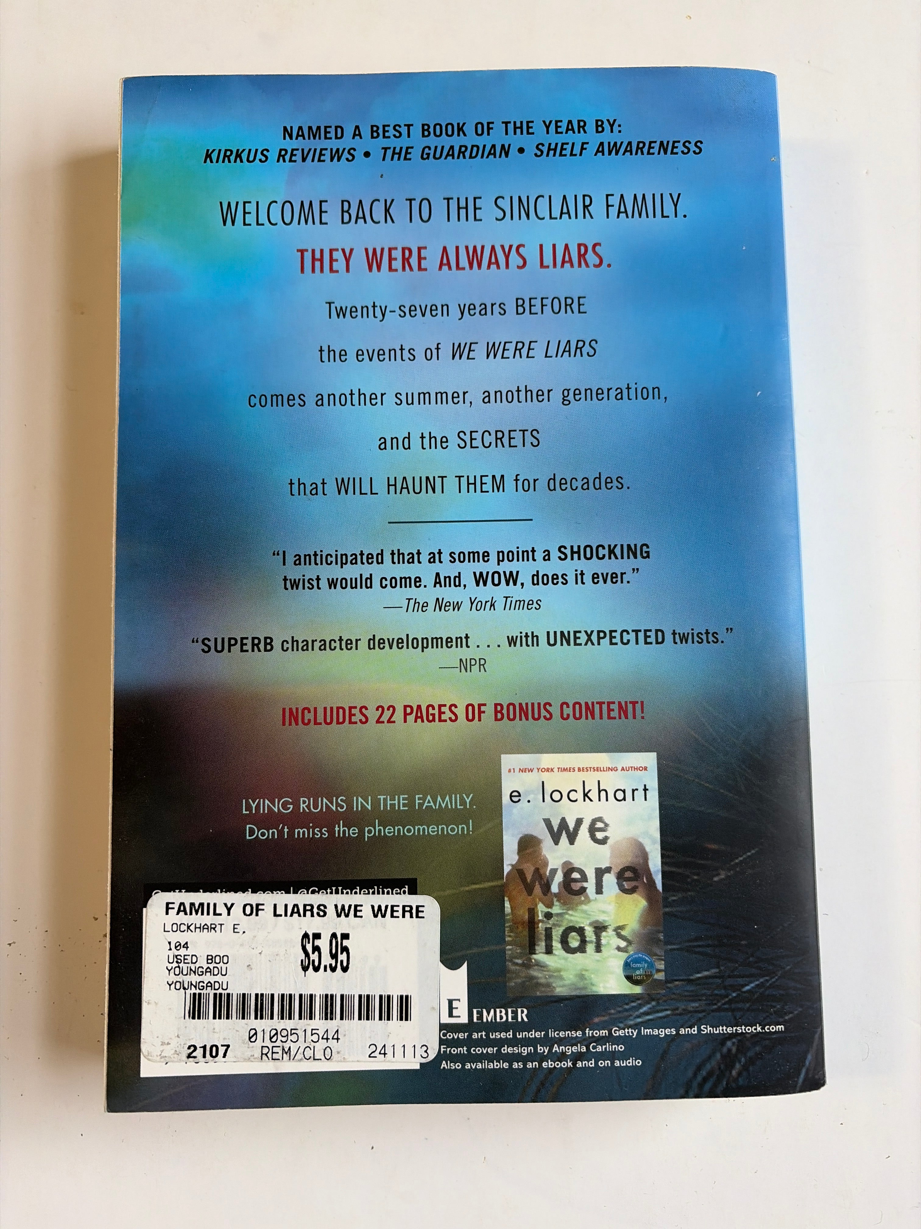 Family of Liars by E. Lockhart
