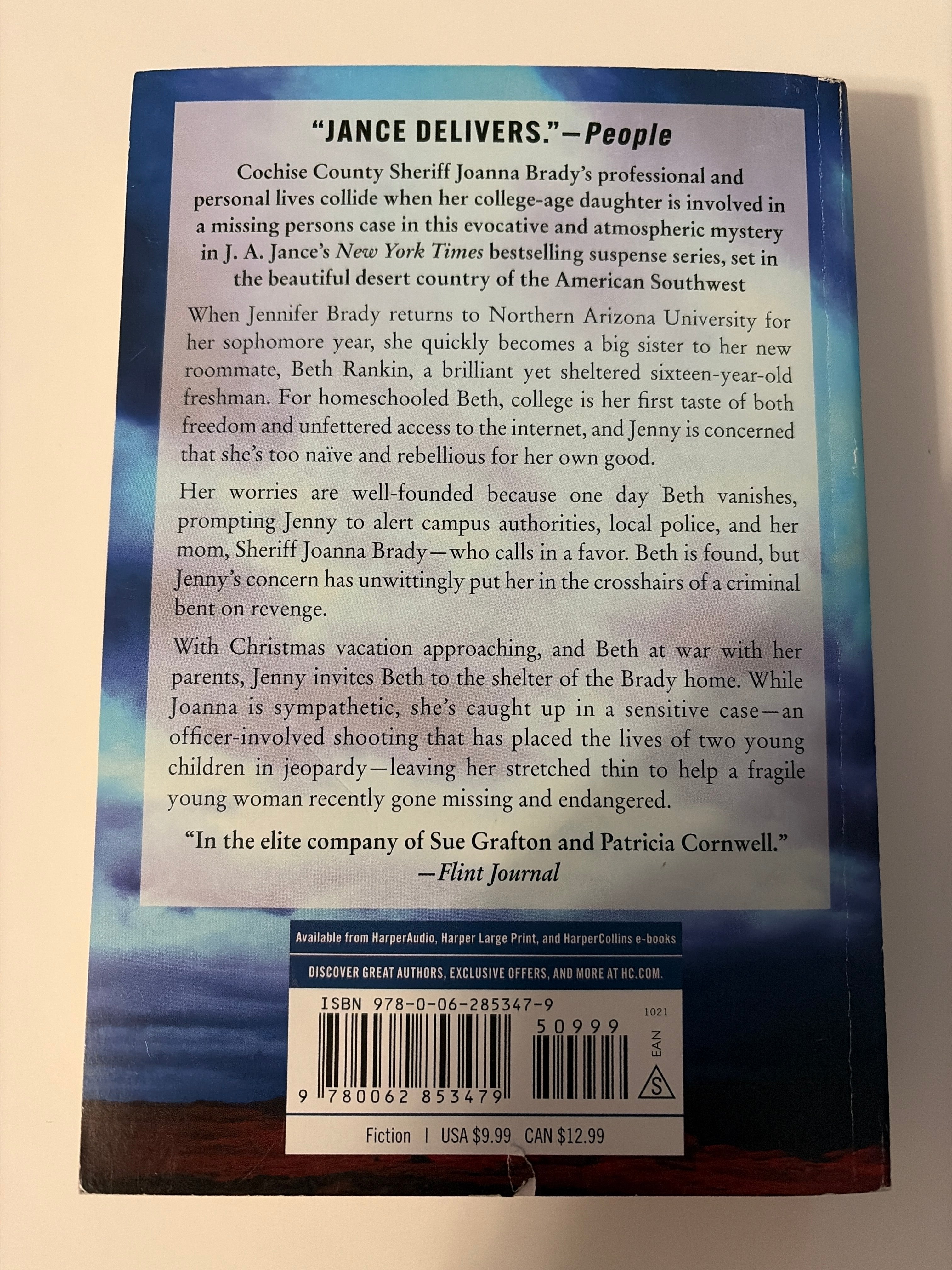 Missing and Endangered by J.A. Jance