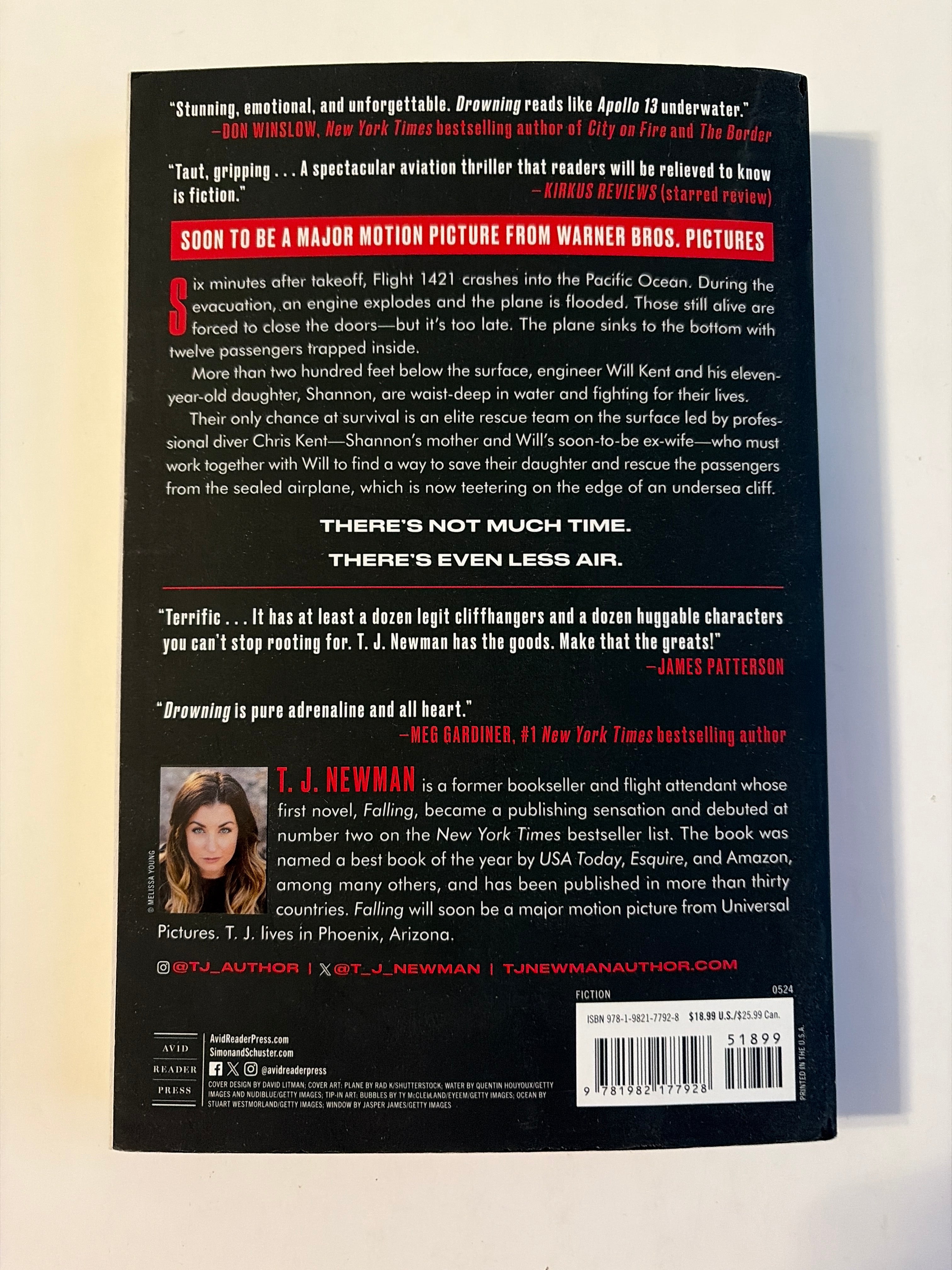 Drowning by T.J. Newman