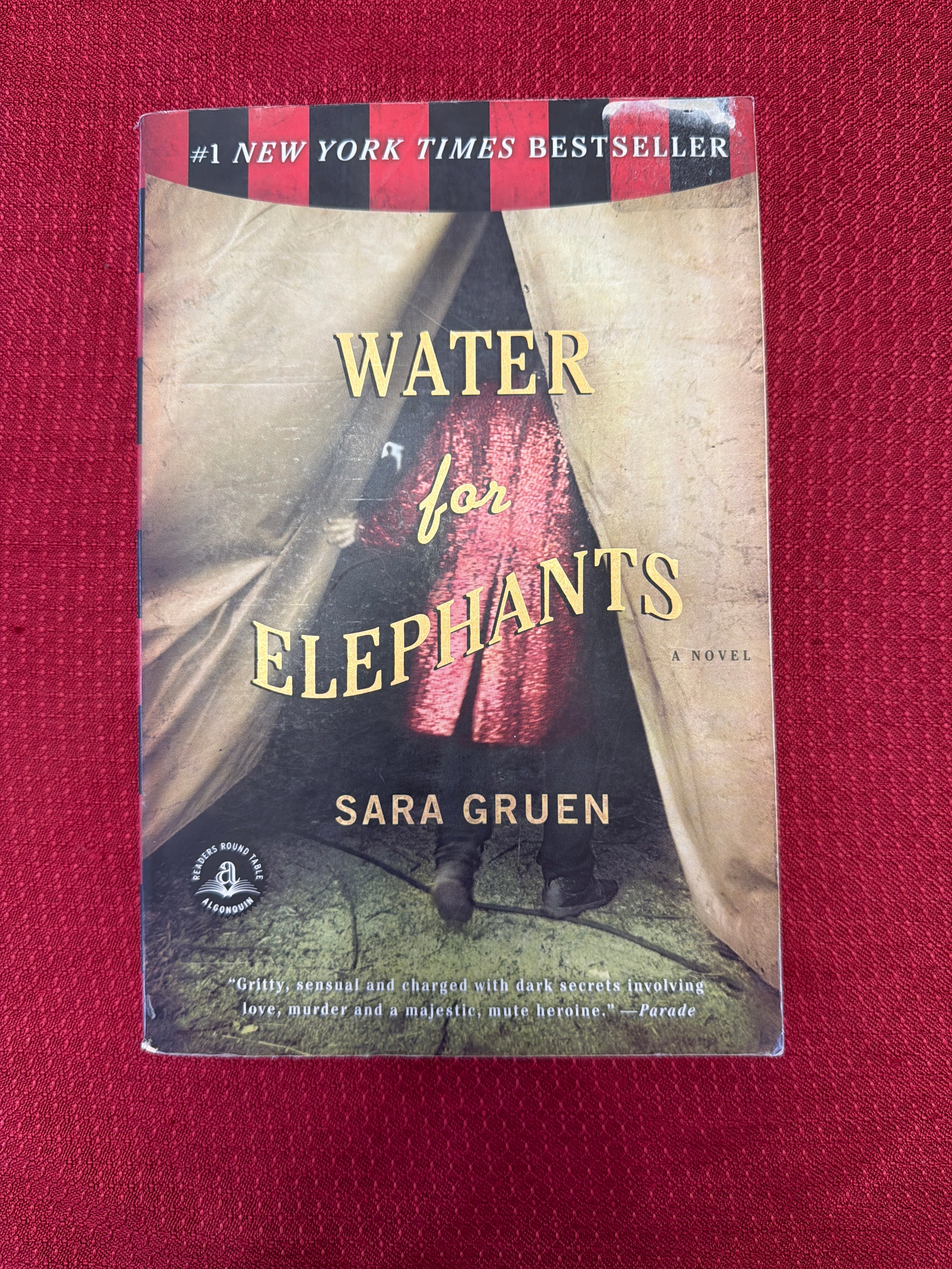 Water for Elephants by Sara Gruen