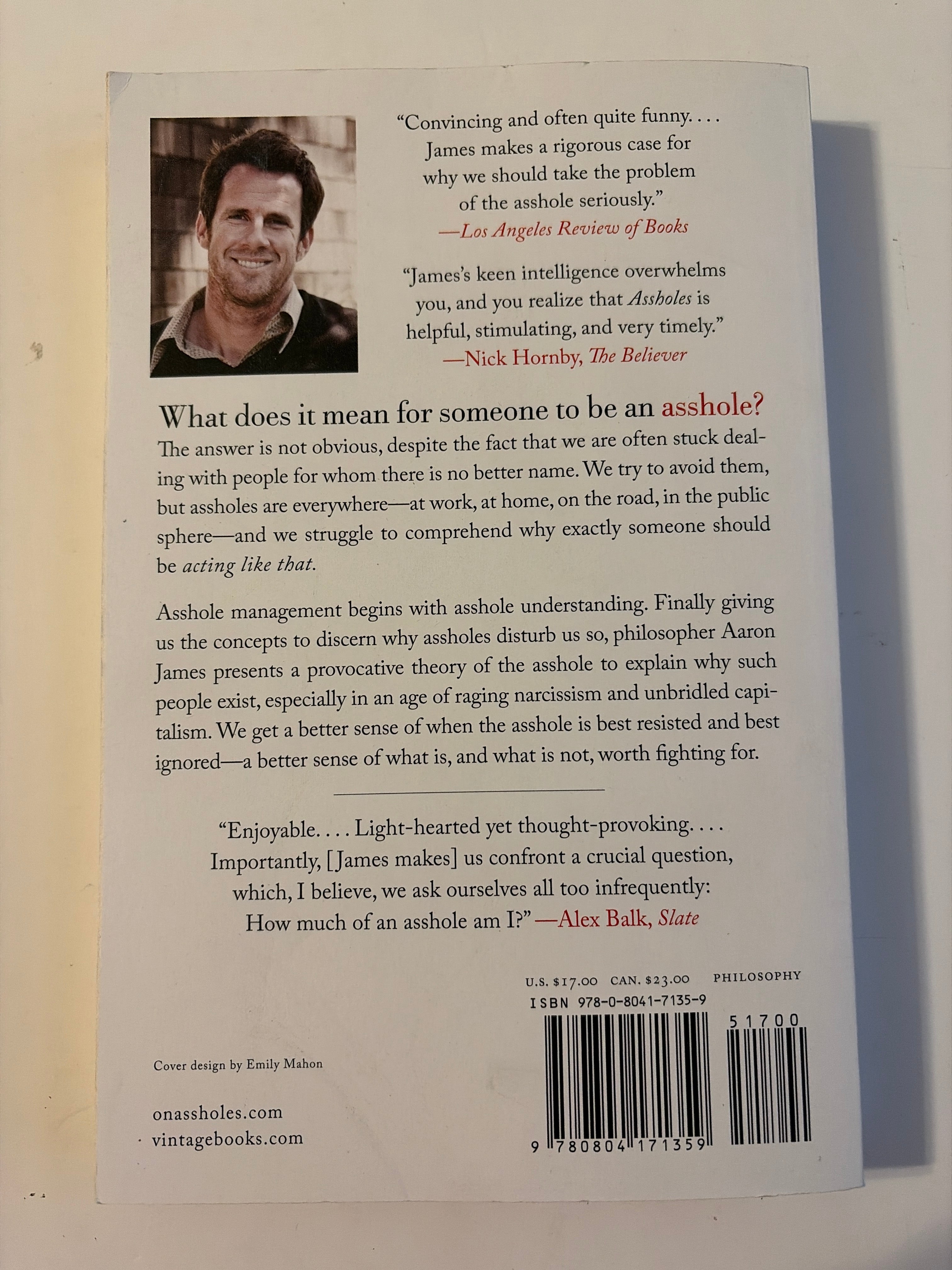 Assholes, a Theory by Aaron James