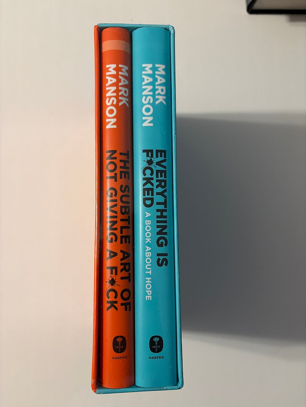 The Subtle Art of not giving a F*ck and Everything is F*cked by Mark Manson