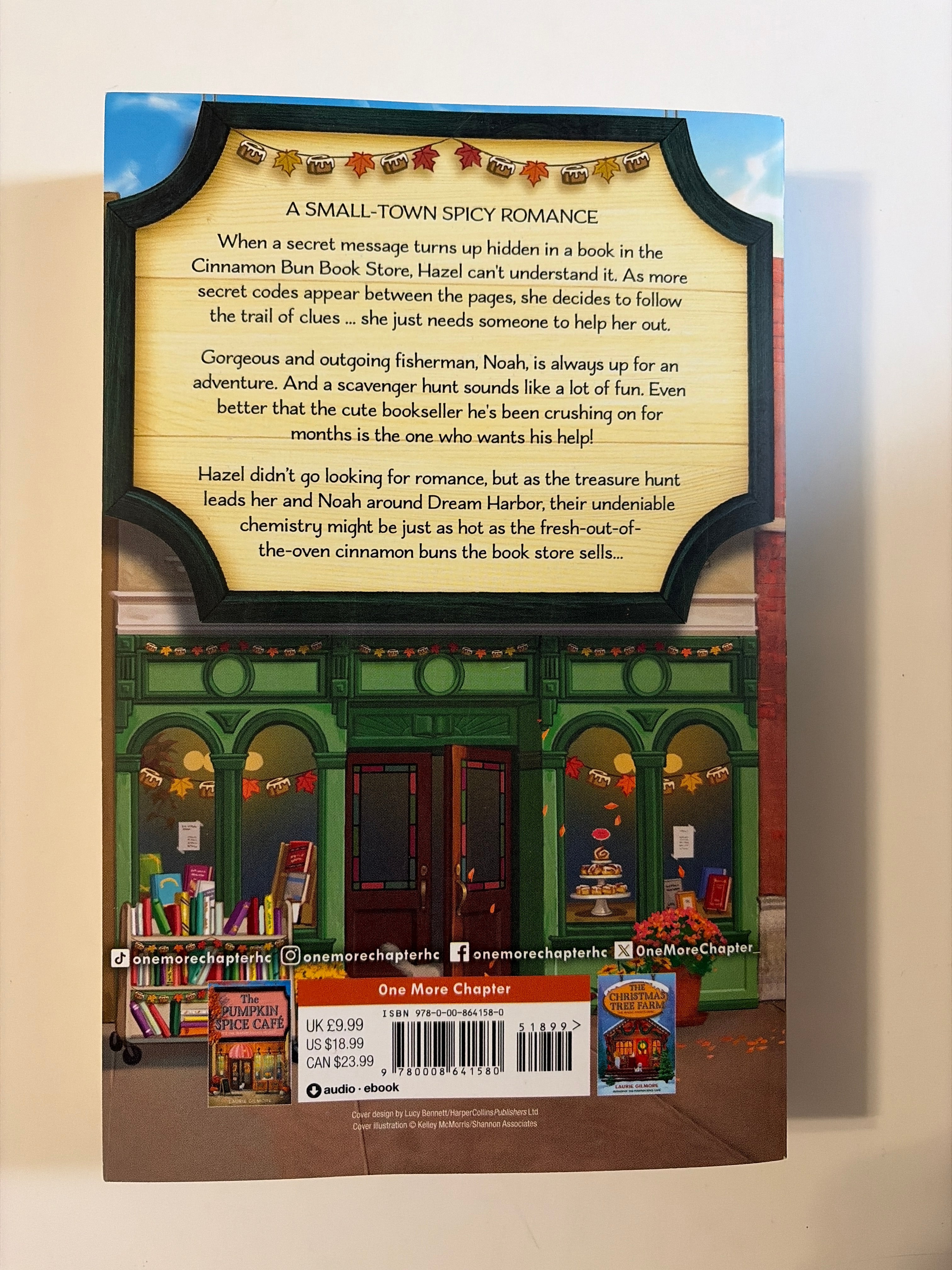 The Cinnamon Bun Book Store by Laurie Gilmore