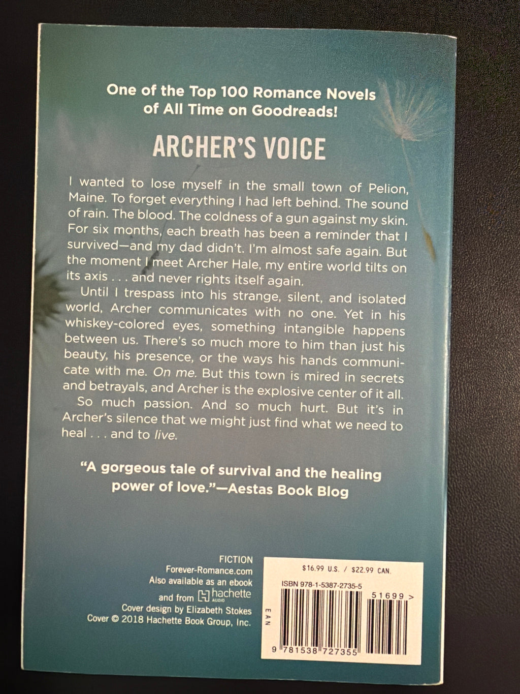 Archer's Voice by Mia Sheridan