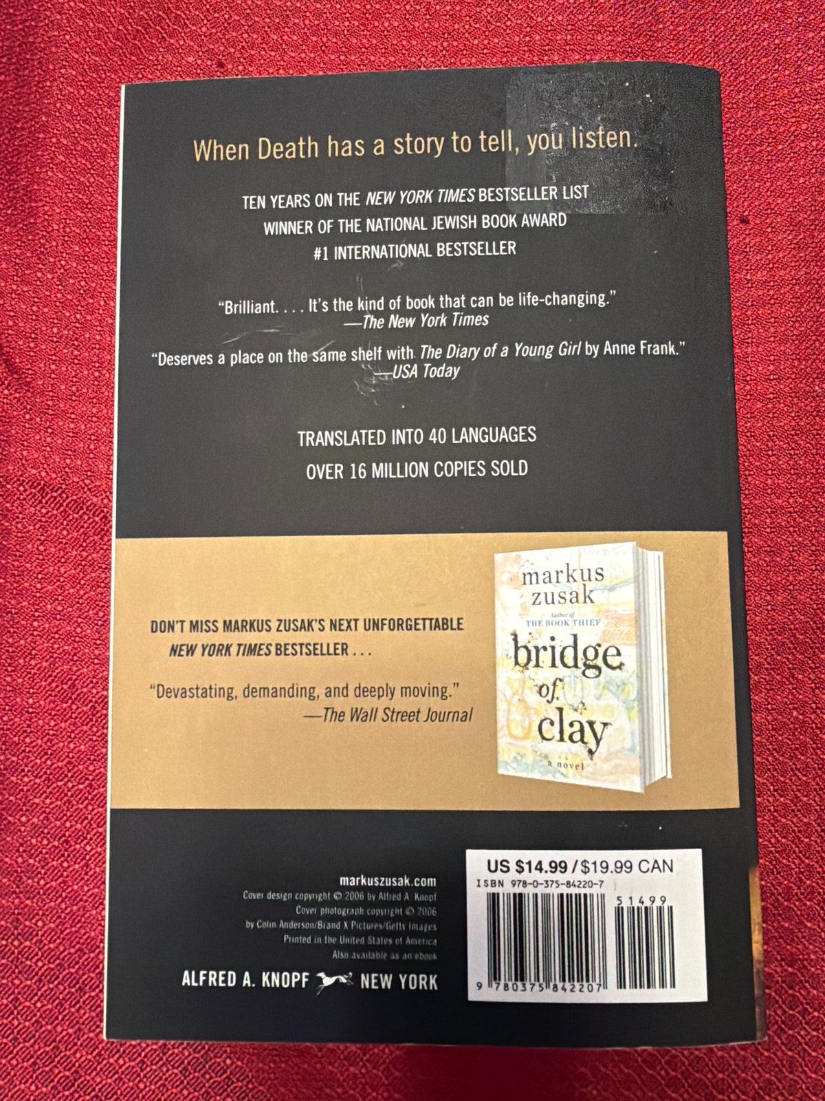 The Book Thief by Markus Zusak