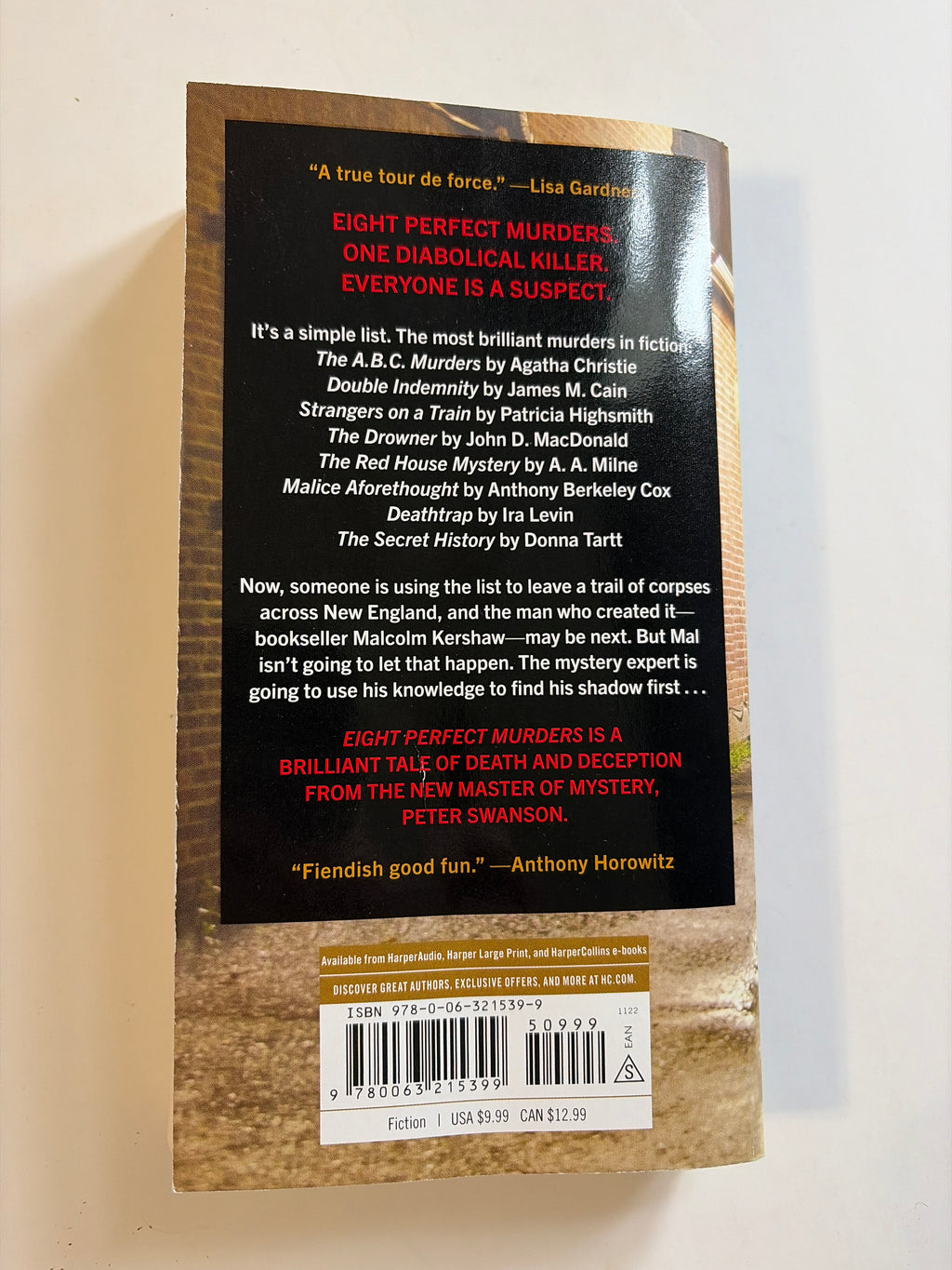 Eight Perfect Murders by Peter Swanson