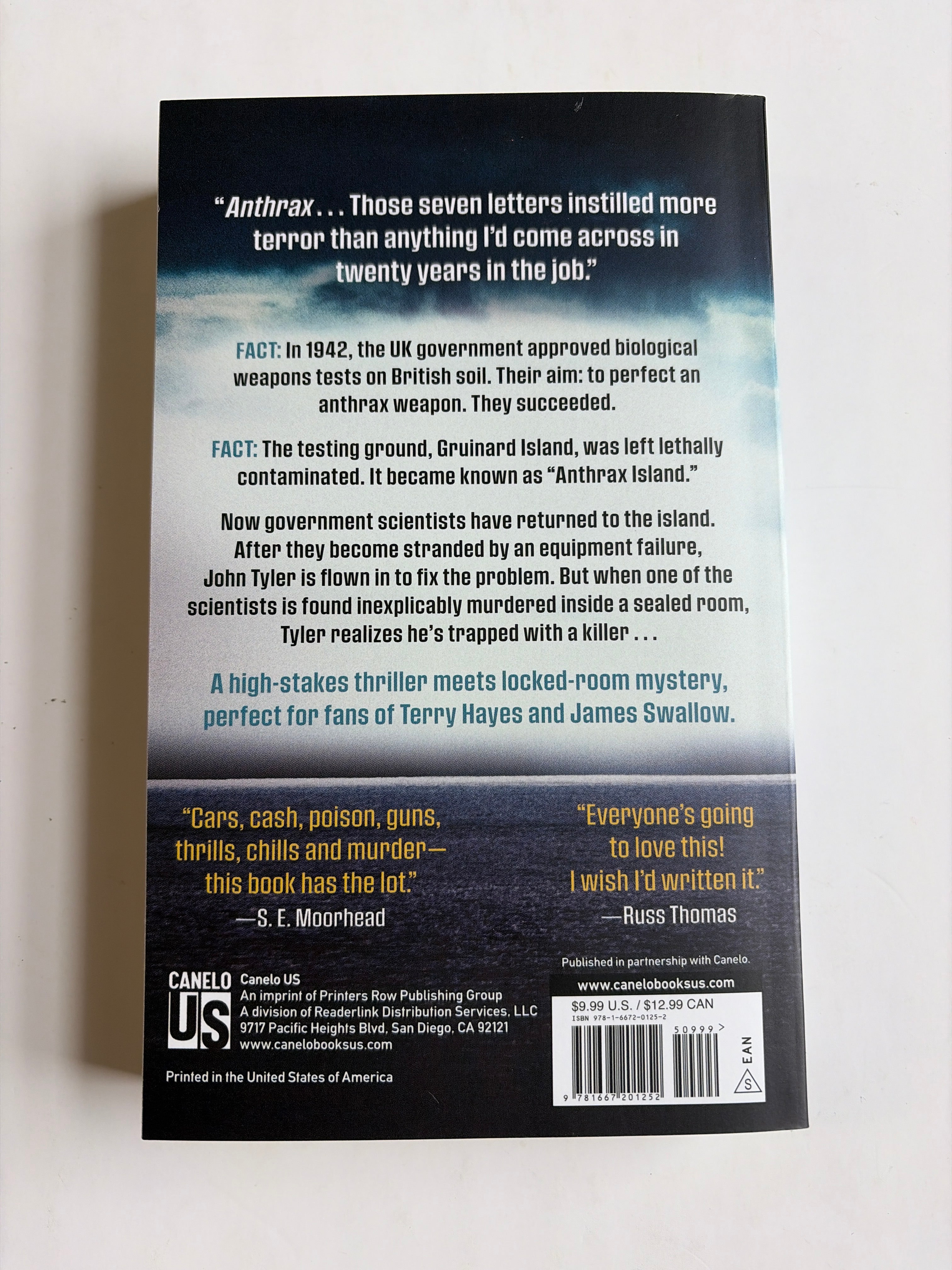 Anthrax Island by D.L. Marshall